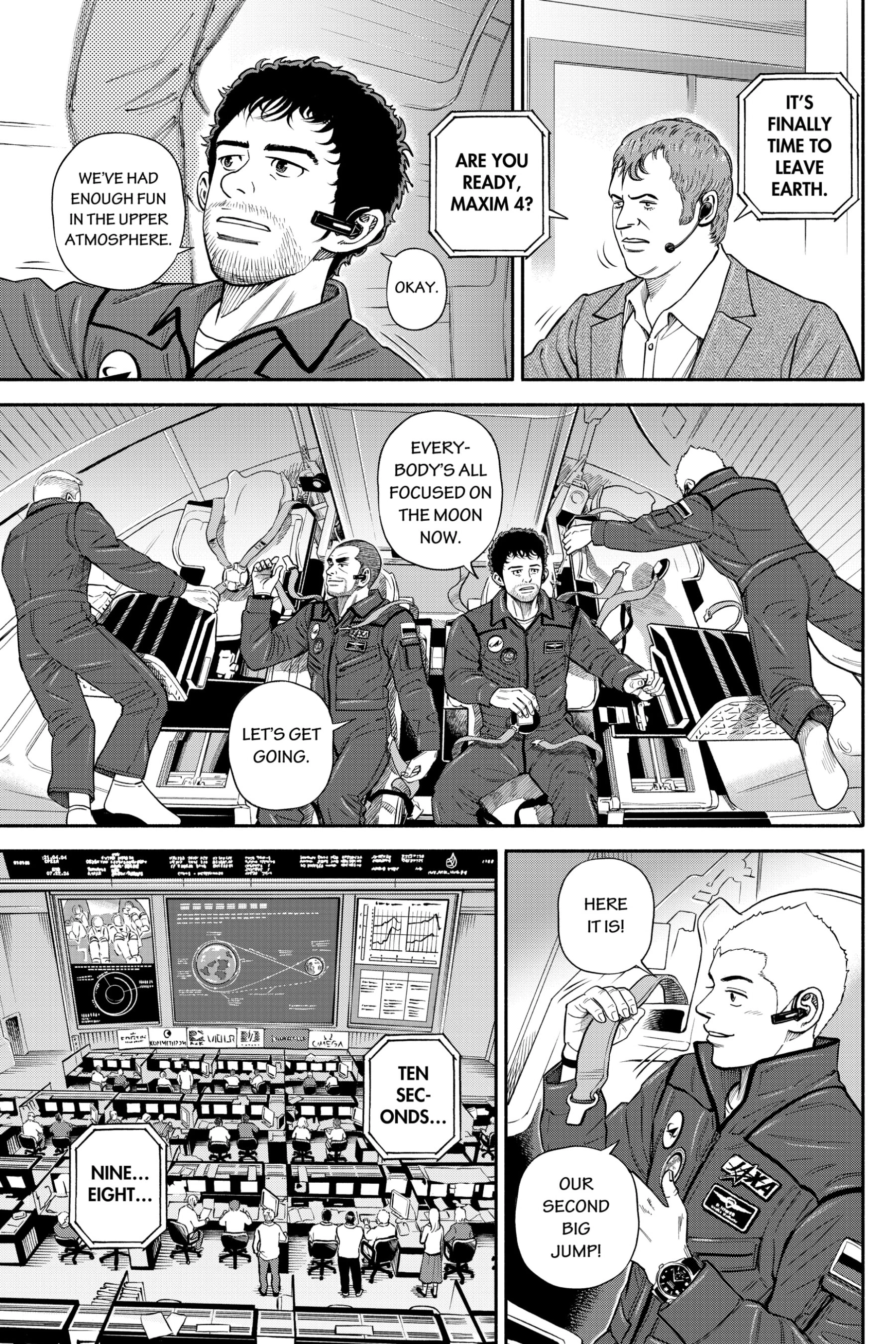 Uchuu Kyoudai - Digital Colored Comics Chapter 369 page 18 - 