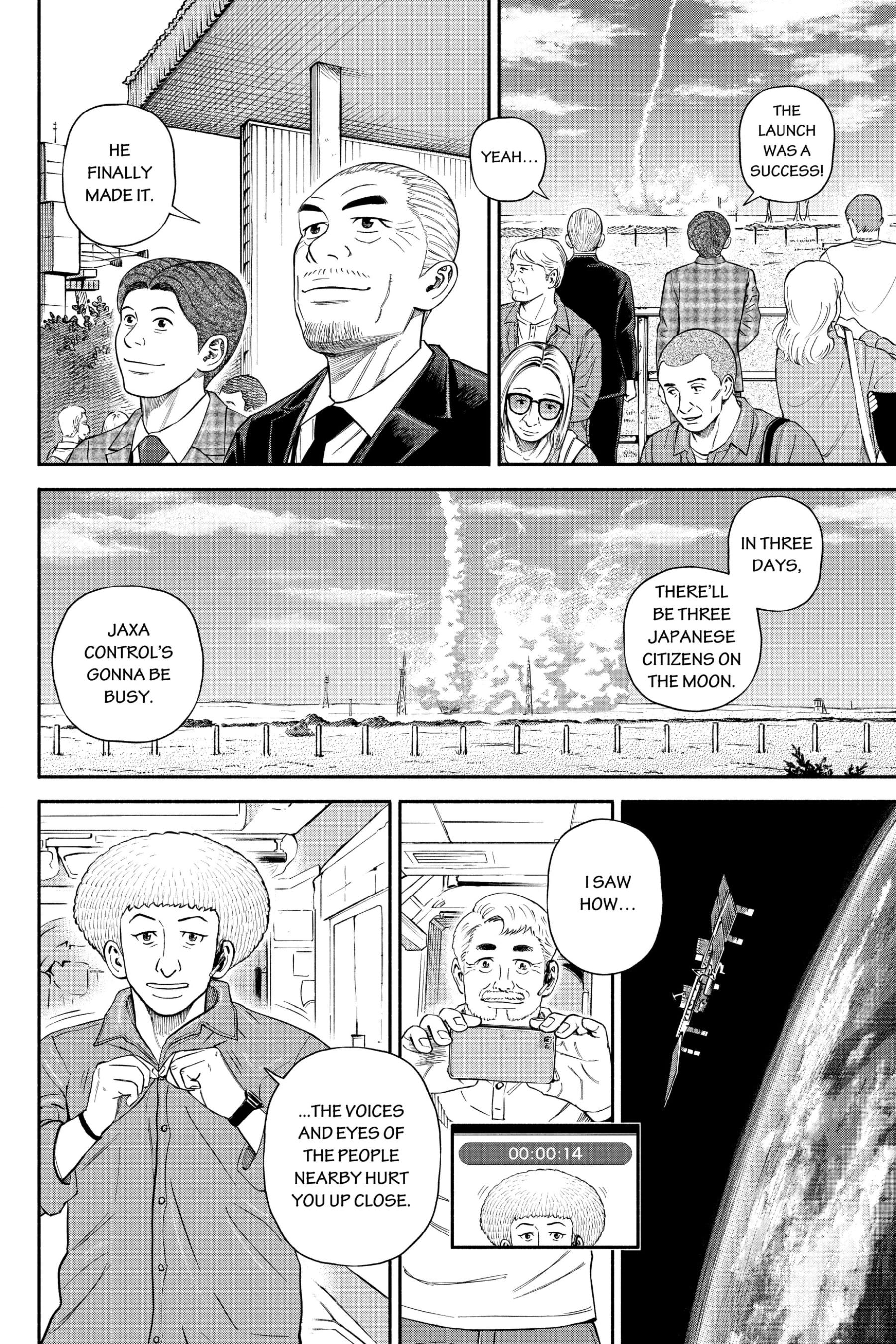 Uchuu Kyoudai - Digital Colored Comics Chapter 369 page 4 - 