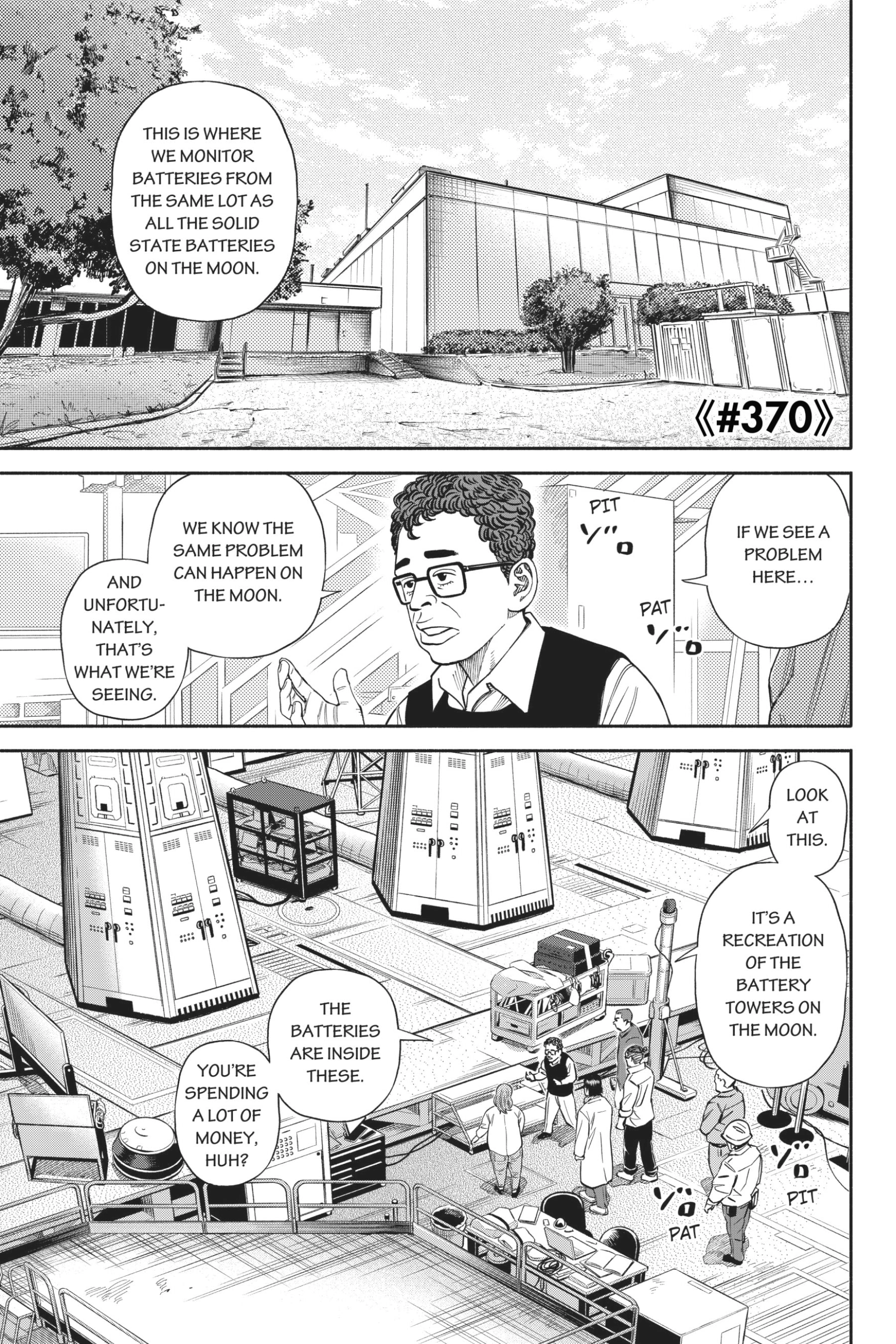 Uchuu Kyoudai - Digital Colored Comics Chapter 370 page 1 - 