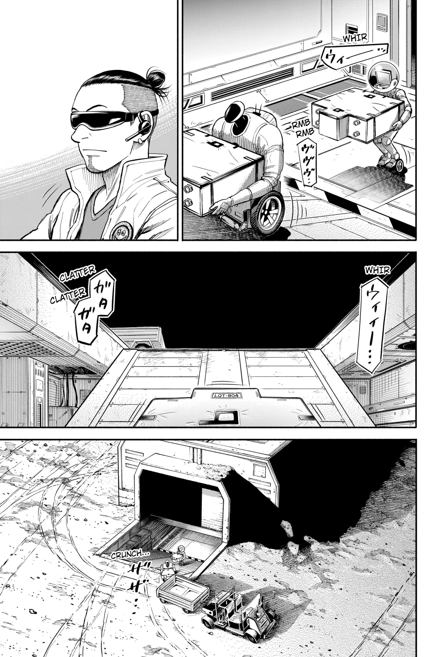 Uchuu Kyoudai - Digital Colored Comics Chapter 370 page 11 - 