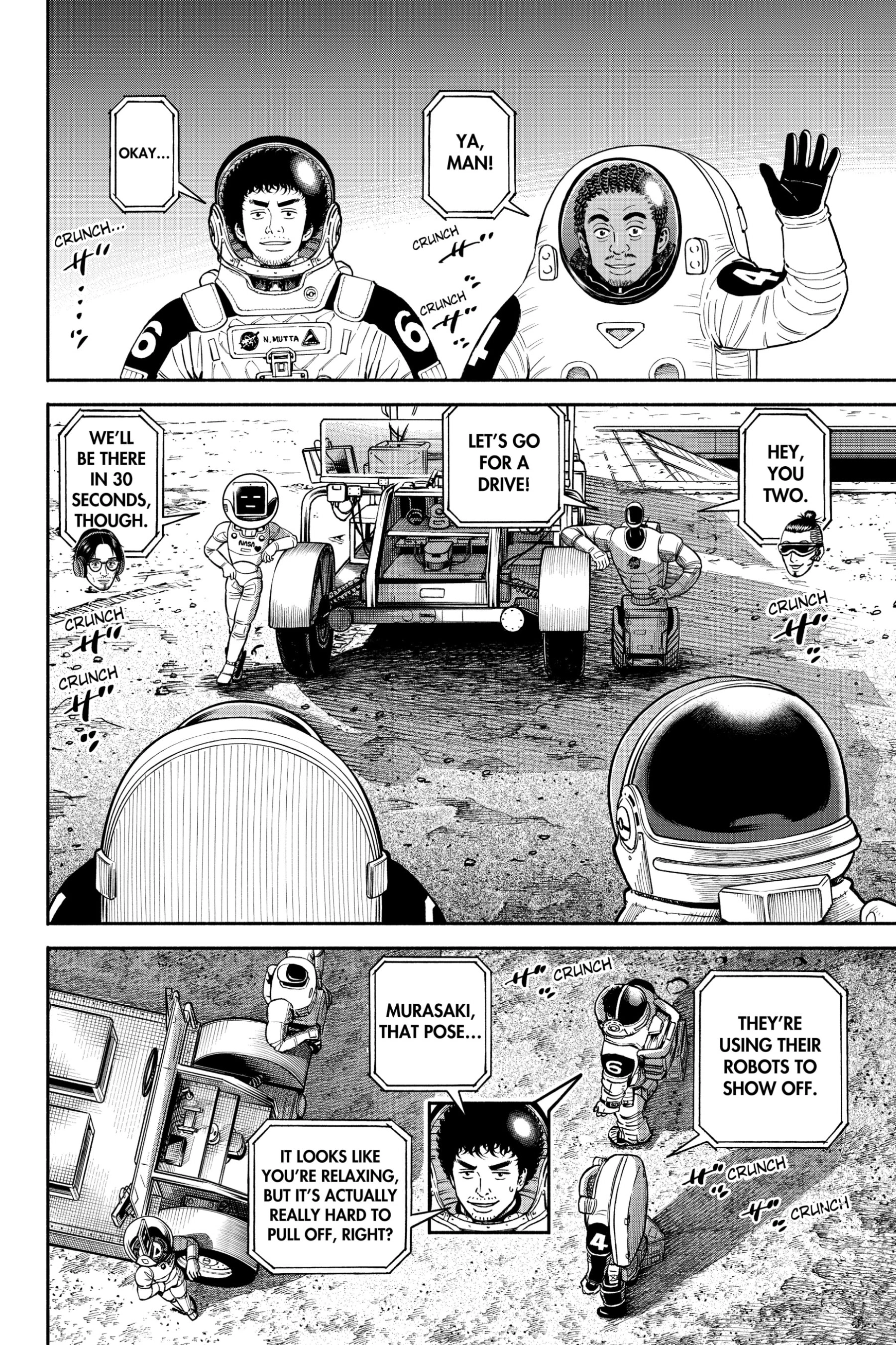 Uchuu Kyoudai - Digital Colored Comics Chapter 370 page 14 - 