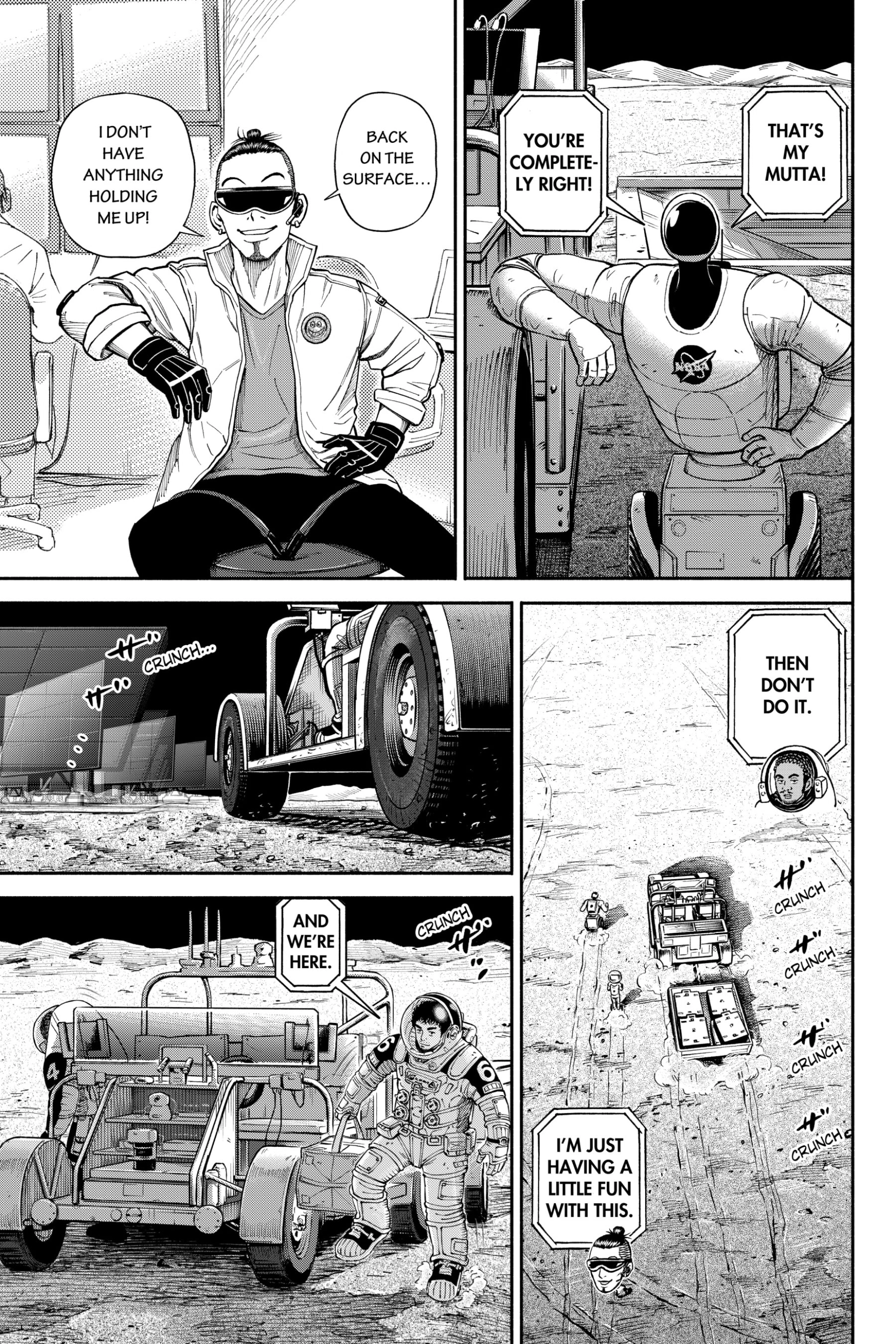 Uchuu Kyoudai - Digital Colored Comics Chapter 370 page 15 - 