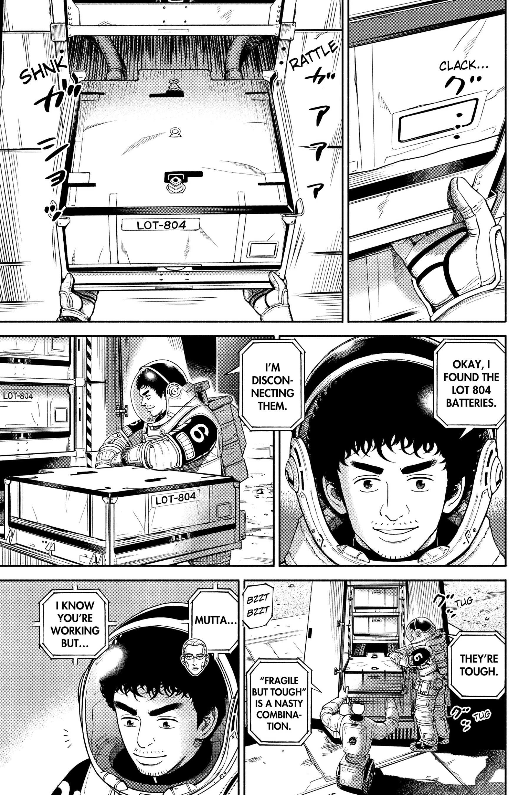 Uchuu Kyoudai - Digital Colored Comics Chapter 370 page 18 - 
