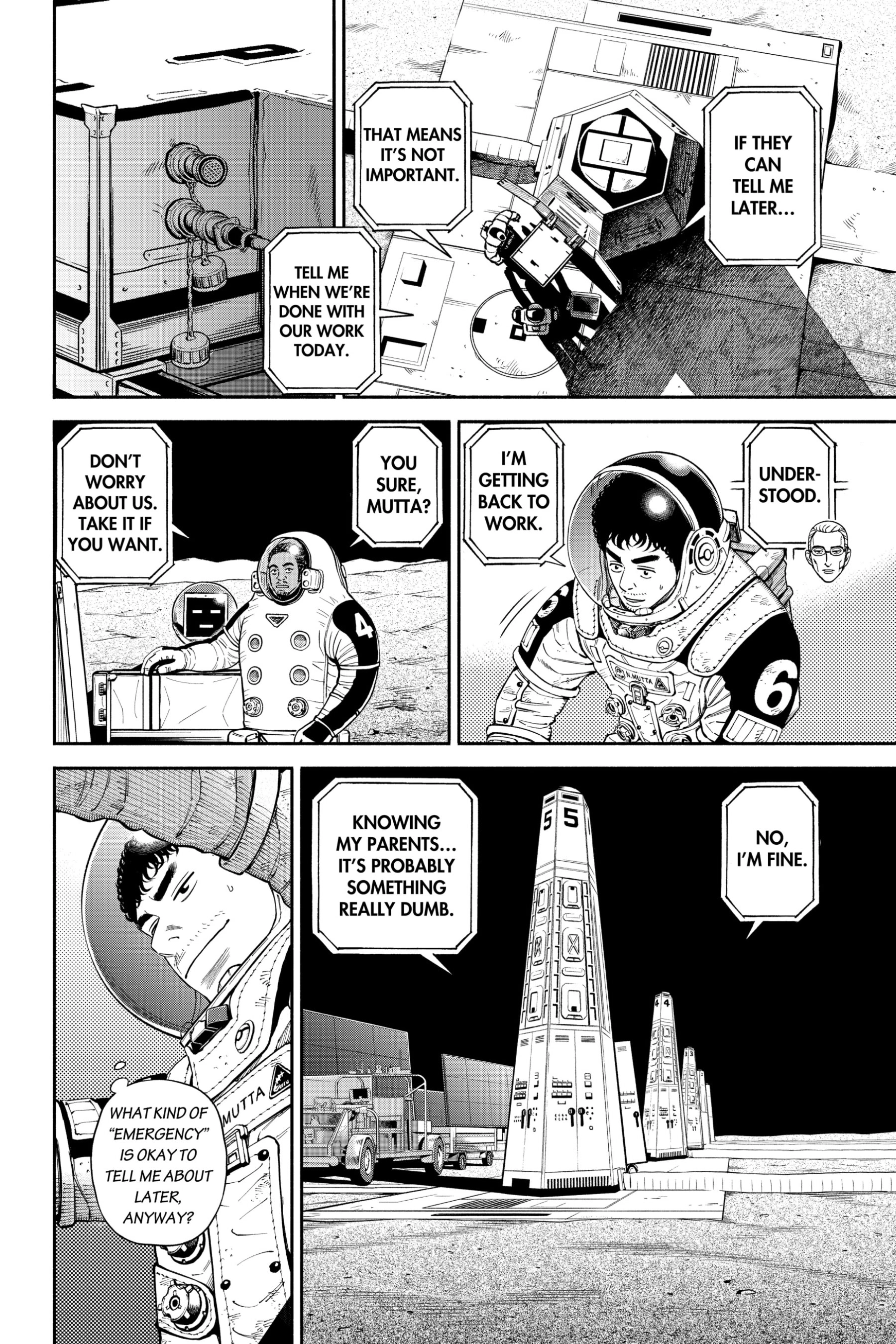 Uchuu Kyoudai - Digital Colored Comics Chapter 371 page 2 - 