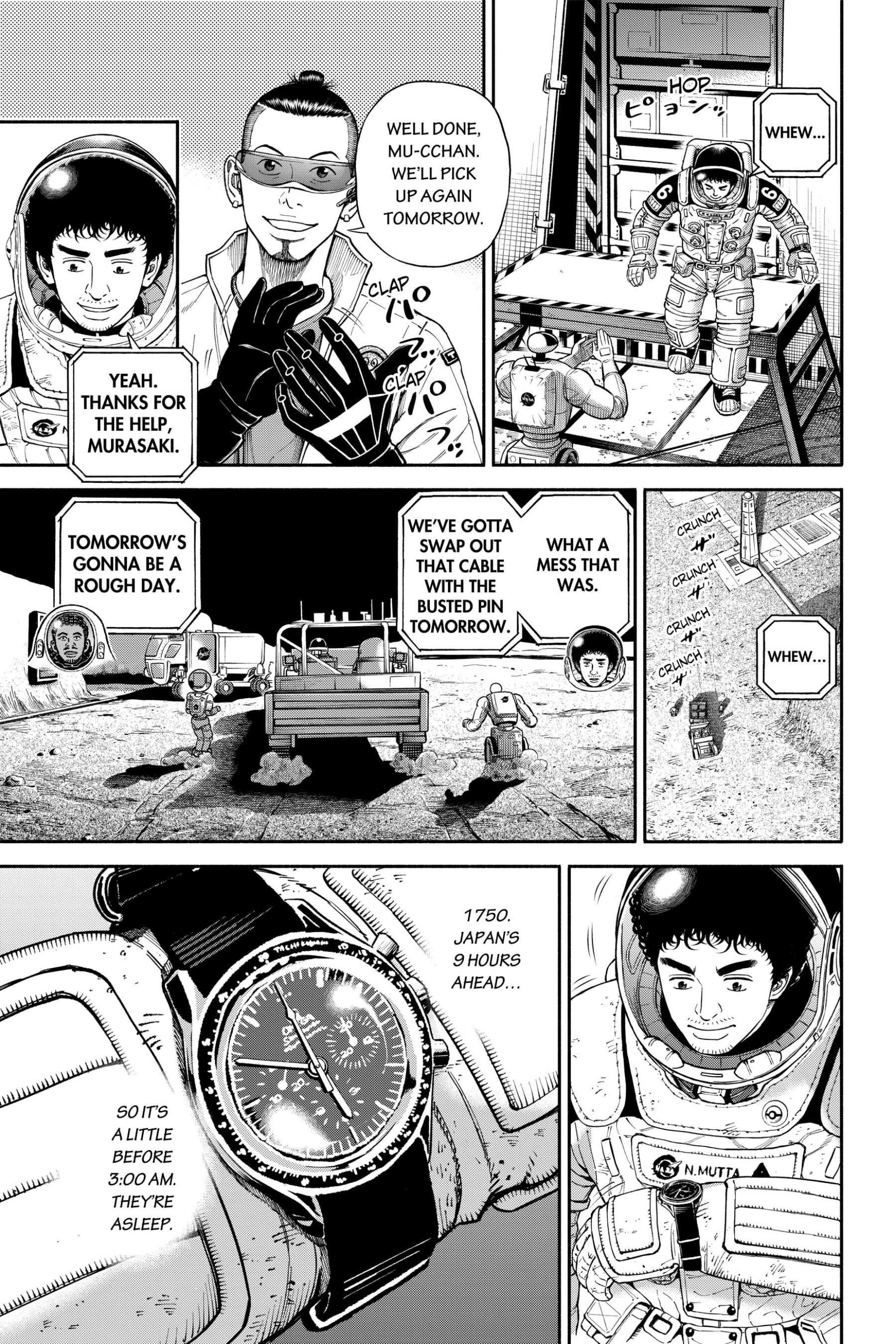 Uchuu Kyoudai - Digital Colored Comics Chapter 371 page 11 - 