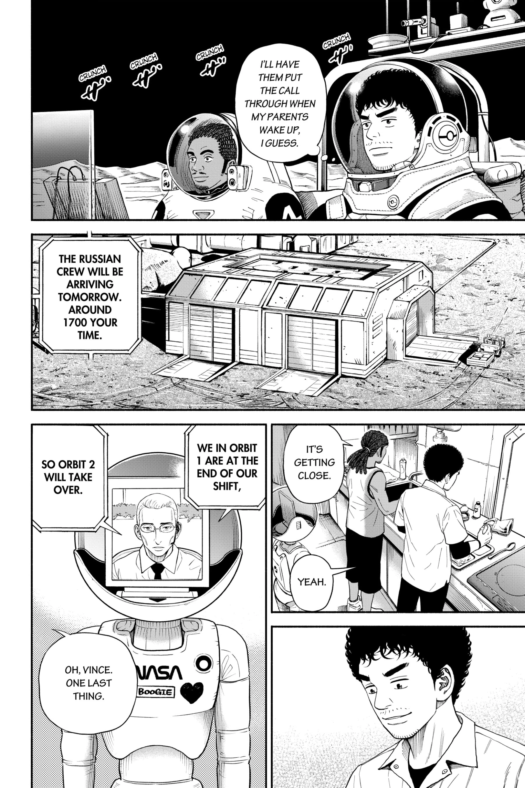 Uchuu Kyoudai - Digital Colored Comics Chapter 371 page 12 - 