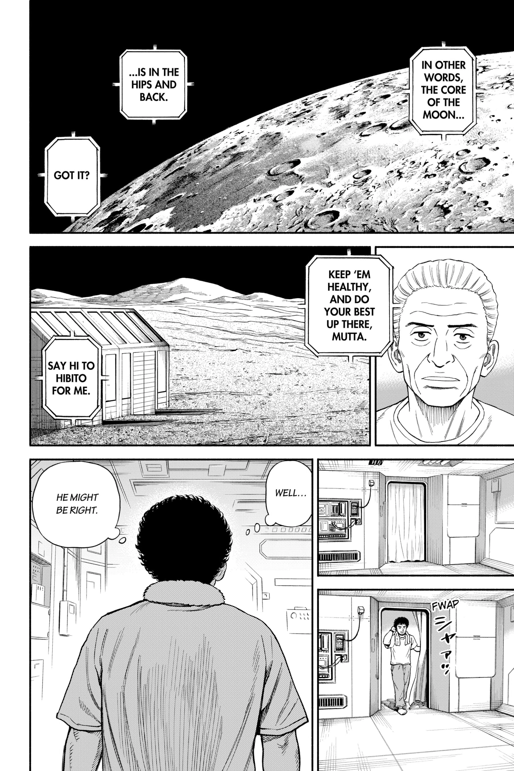 Uchuu Kyoudai - Digital Colored Comics Chapter 371 page 18 - 