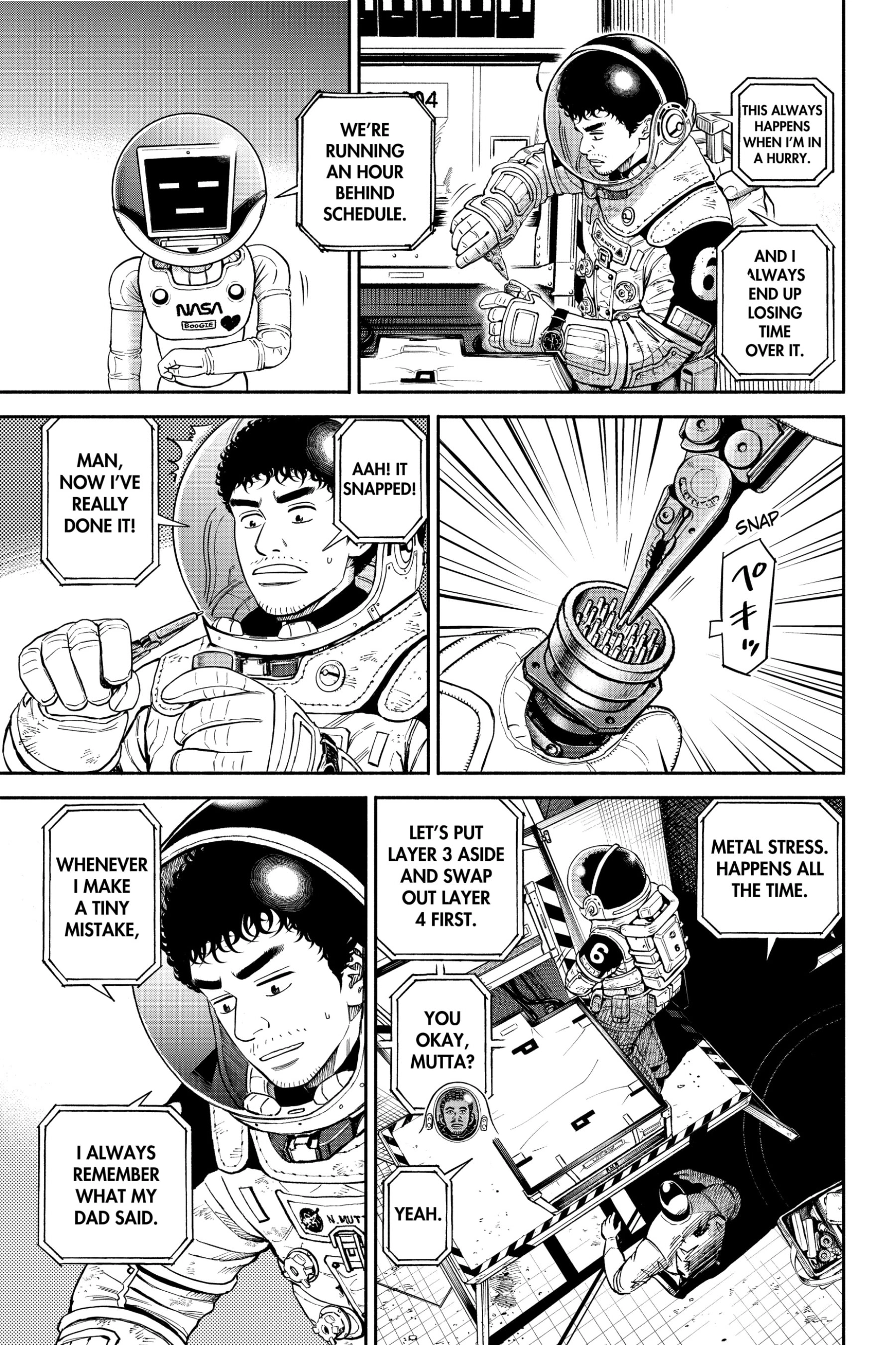 Uchuu Kyoudai - Digital Colored Comics Chapter 371 page 9 - 