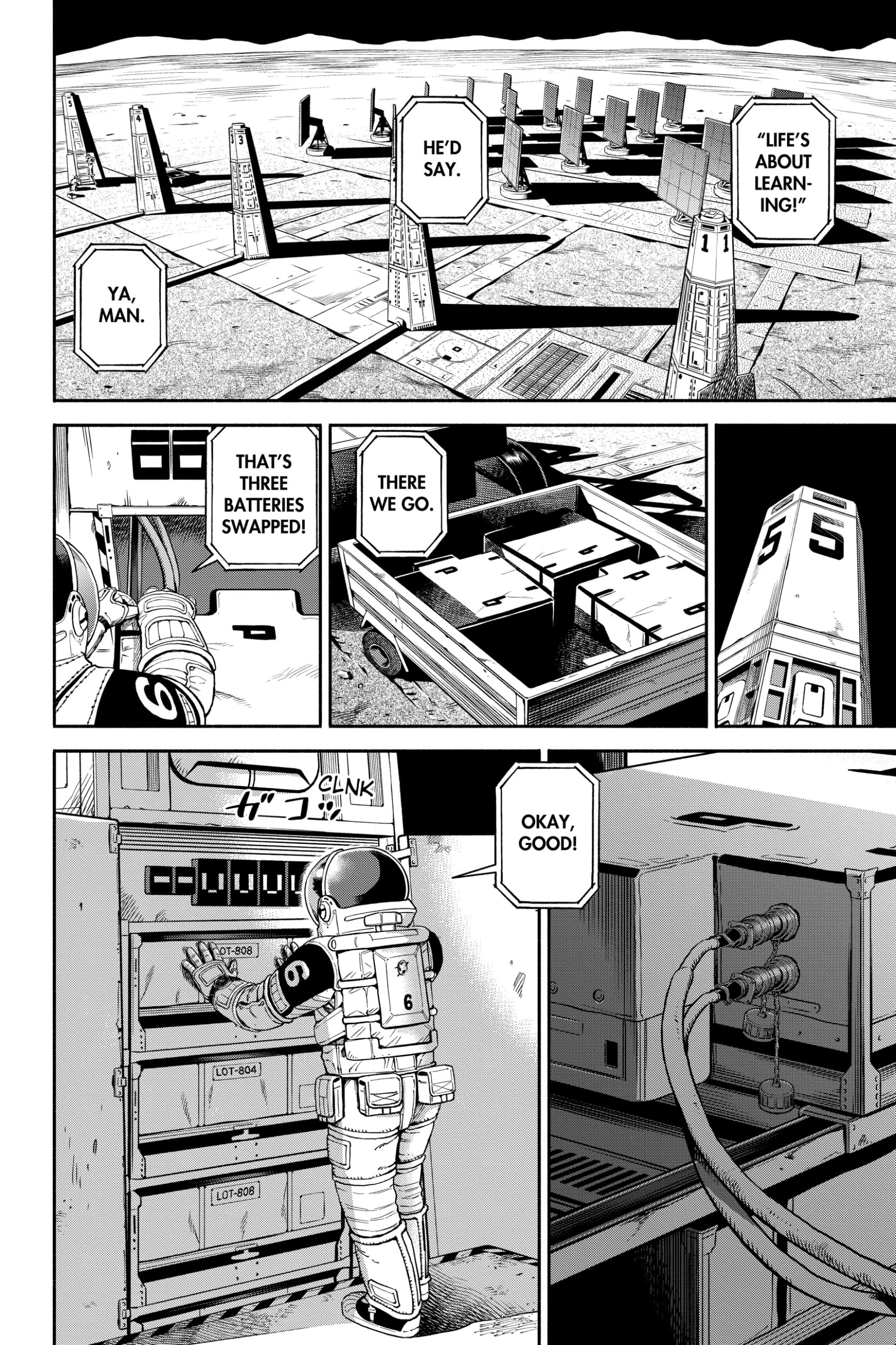 Uchuu Kyoudai - Digital Colored Comics Chapter 371 page 10 - 
