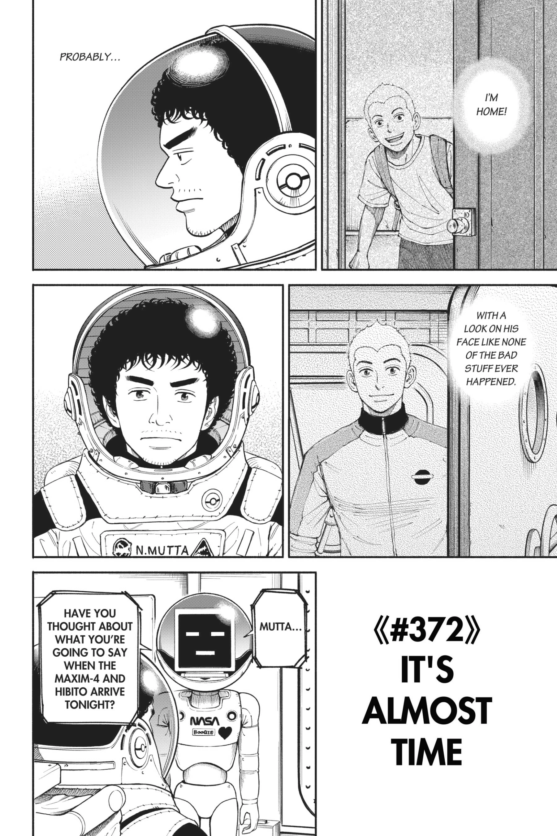 Uchuu Kyoudai - Digital Colored Comics Chapter 372 page 2 - 