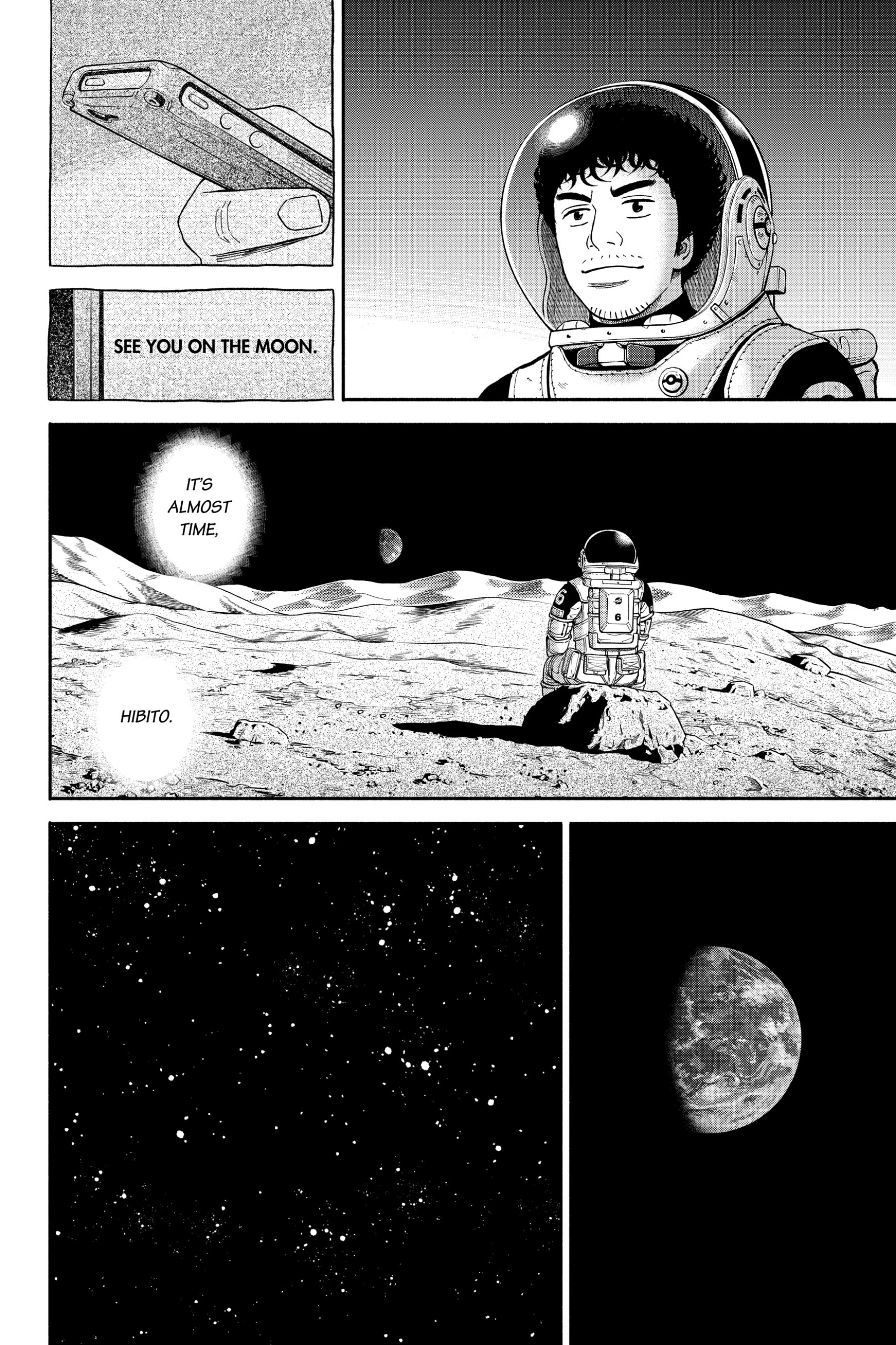 Uchuu Kyoudai - Digital Colored Comics Chapter 372 page 14 - 