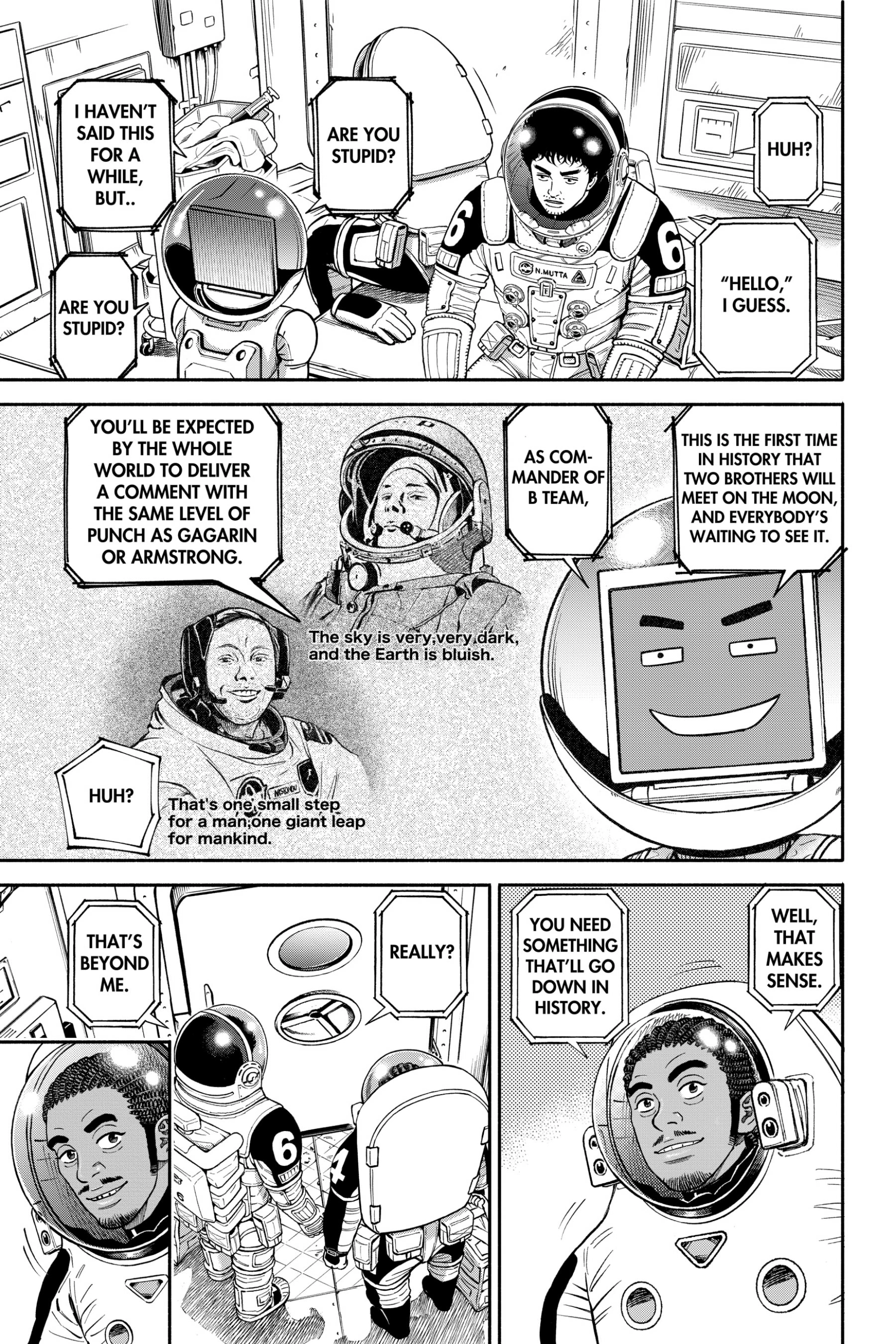 Uchuu Kyoudai - Digital Colored Comics Chapter 372 page 3 - 