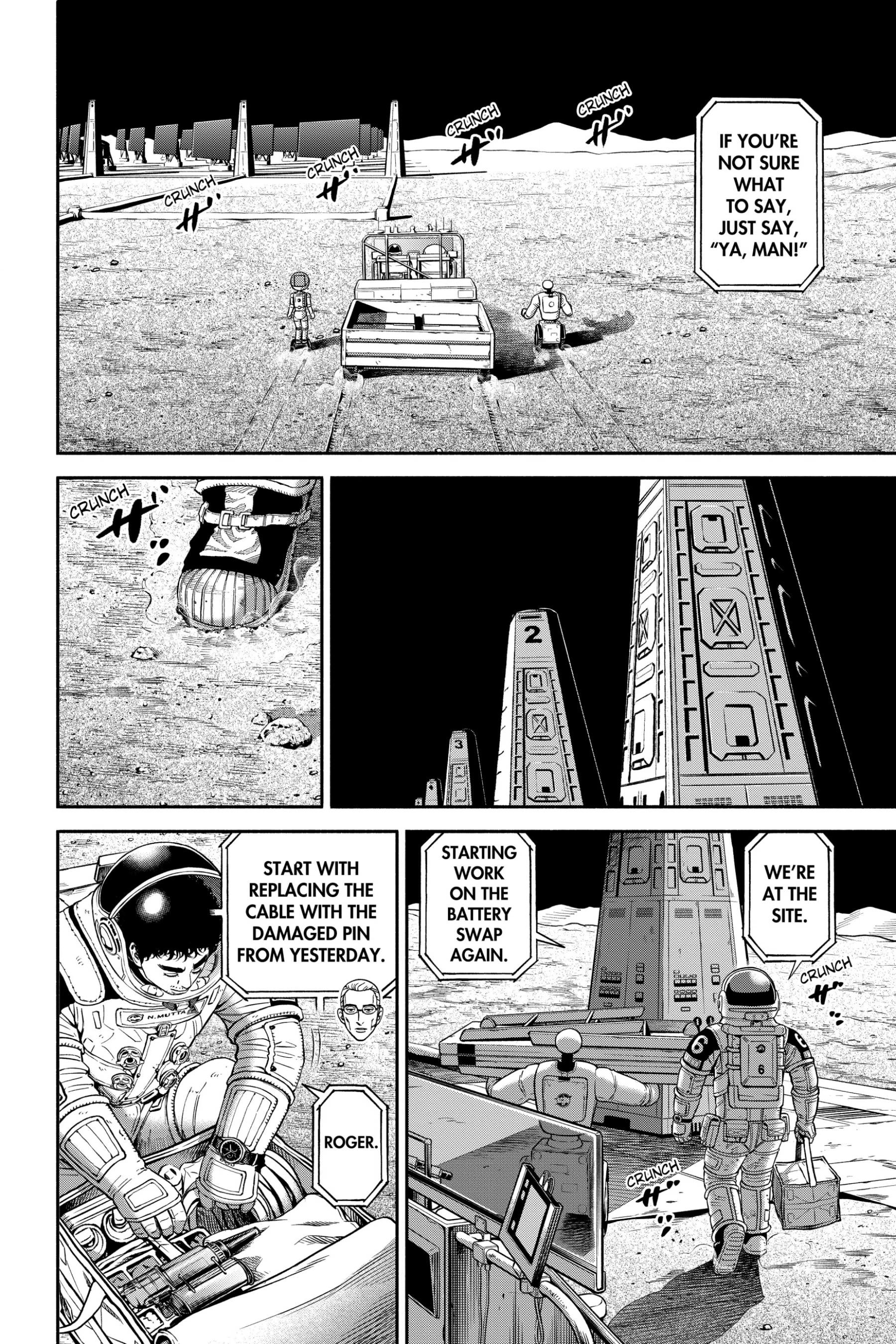 Uchuu Kyoudai - Digital Colored Comics Chapter 372 page 4 - 