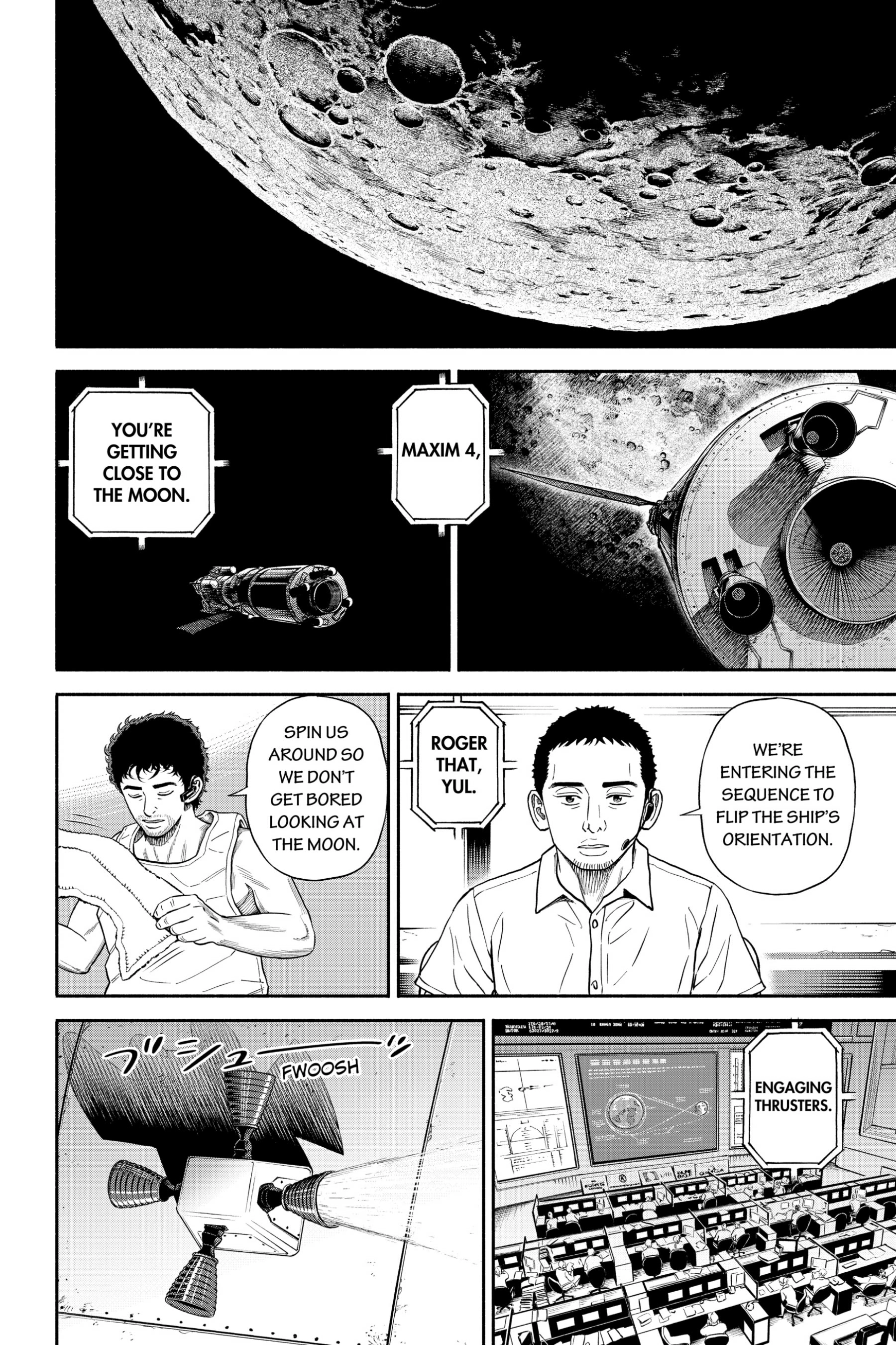 Uchuu Kyoudai - Digital Colored Comics Chapter 372 page 10 - 