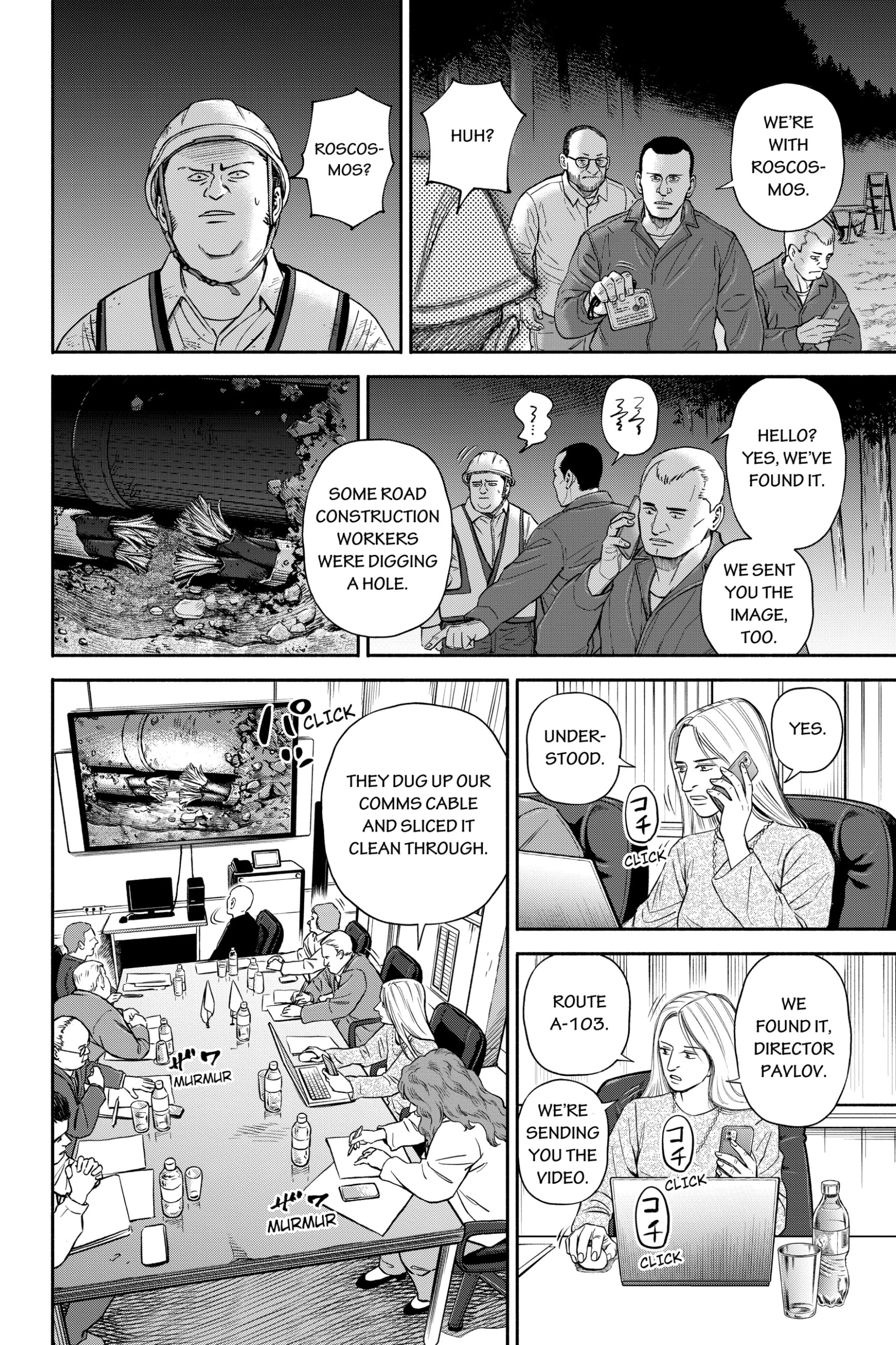 Uchuu Kyoudai - Digital Colored Comics Chapter 373 page 16 - 