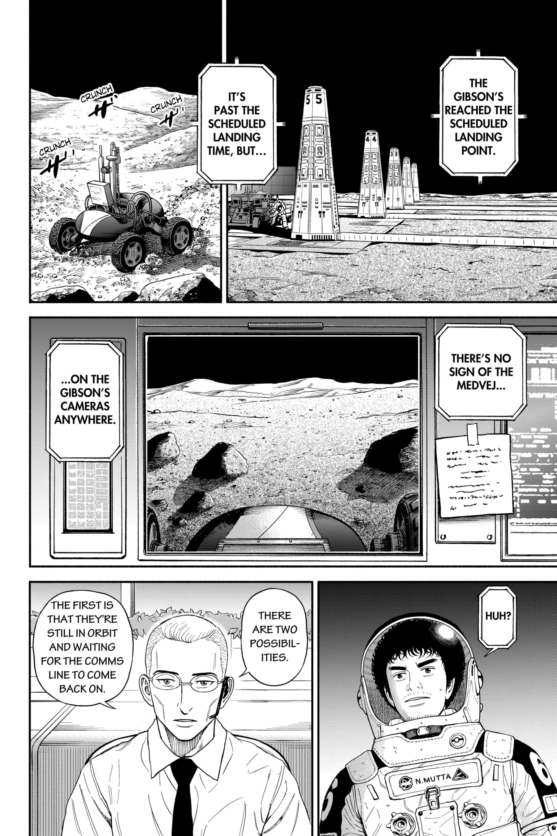 Uchuu Kyoudai - Digital Colored Comics Chapter 374 page 12 - 