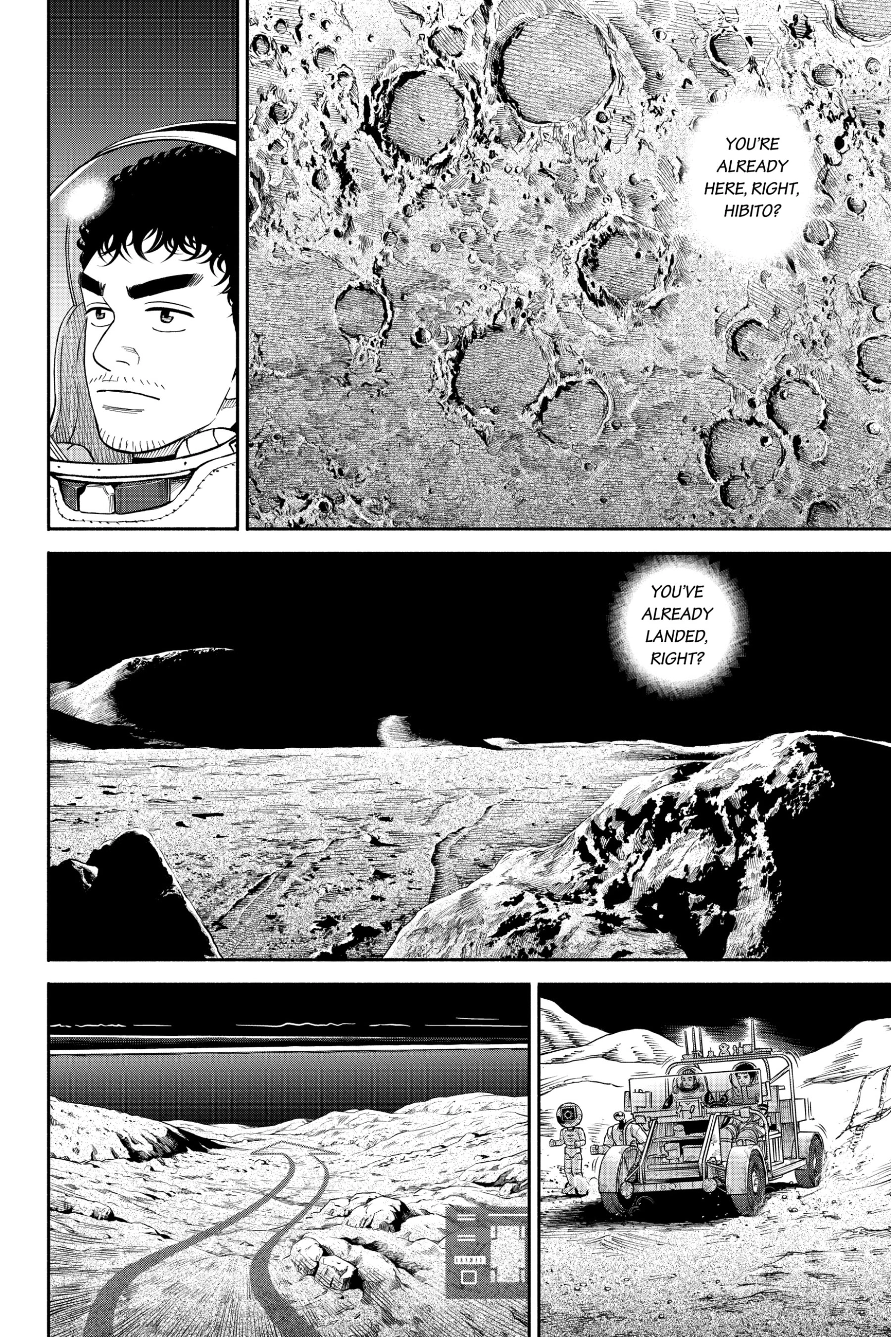 Uchuu Kyoudai - Digital Colored Comics Chapter 374 page 18 - 