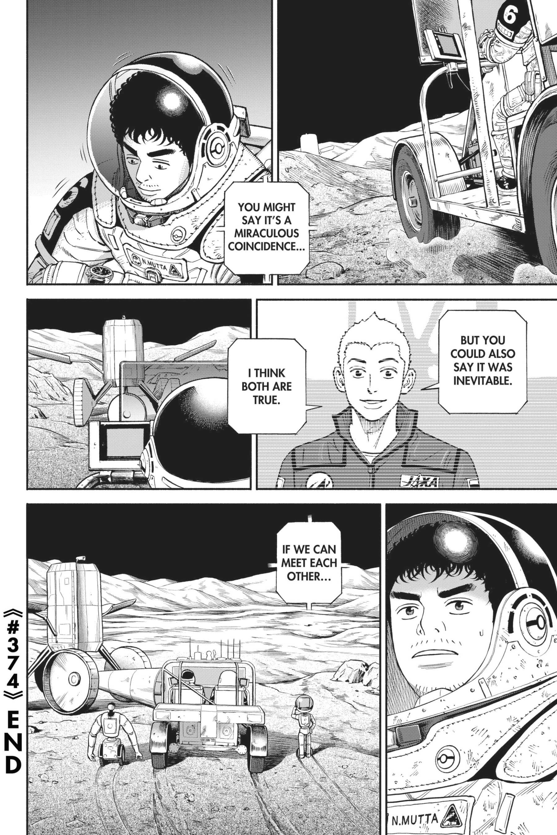 Uchuu Kyoudai - Digital Colored Comics Chapter 374 page 20 - 