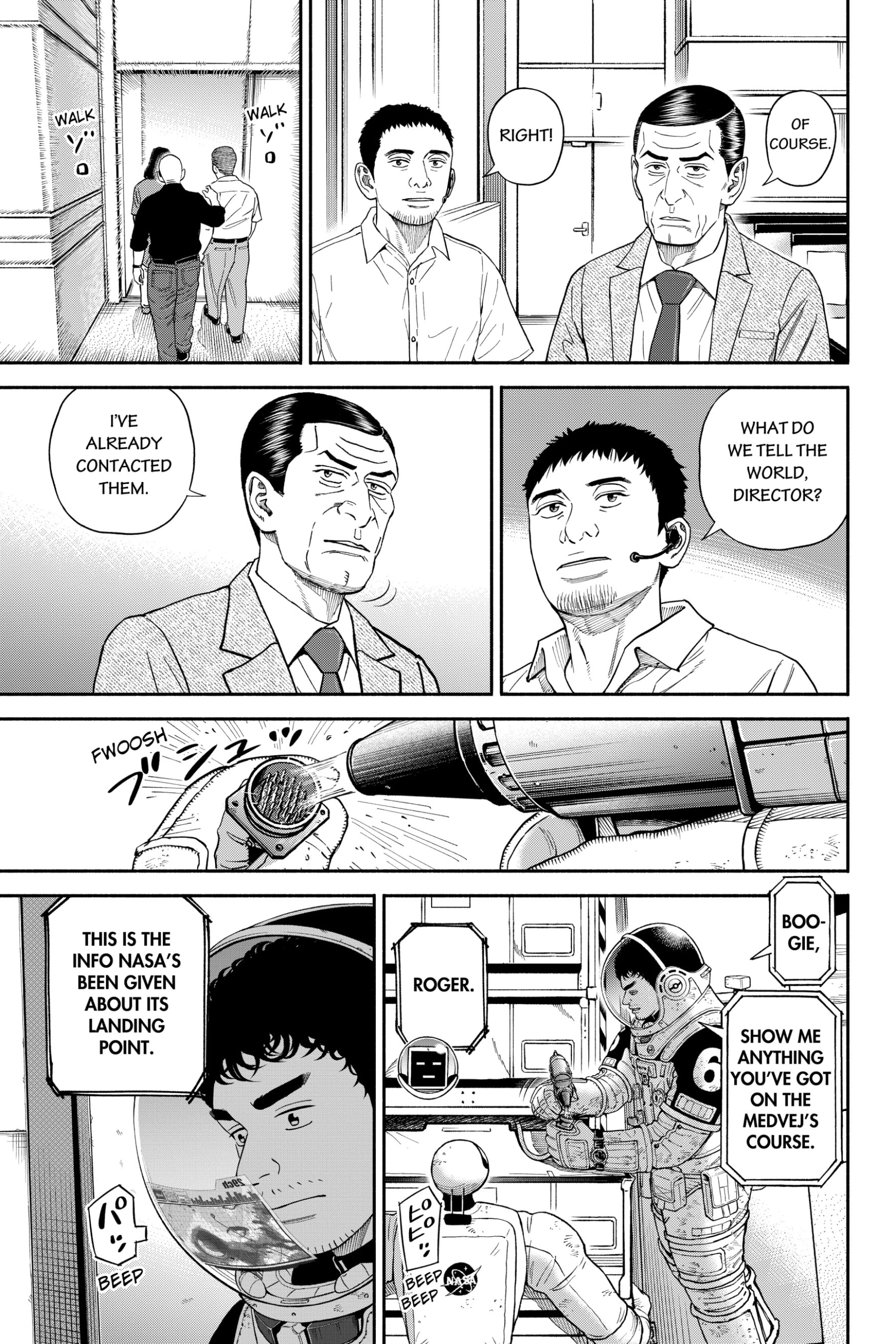 Uchuu Kyoudai - Digital Colored Comics Chapter 374 page 5 - 