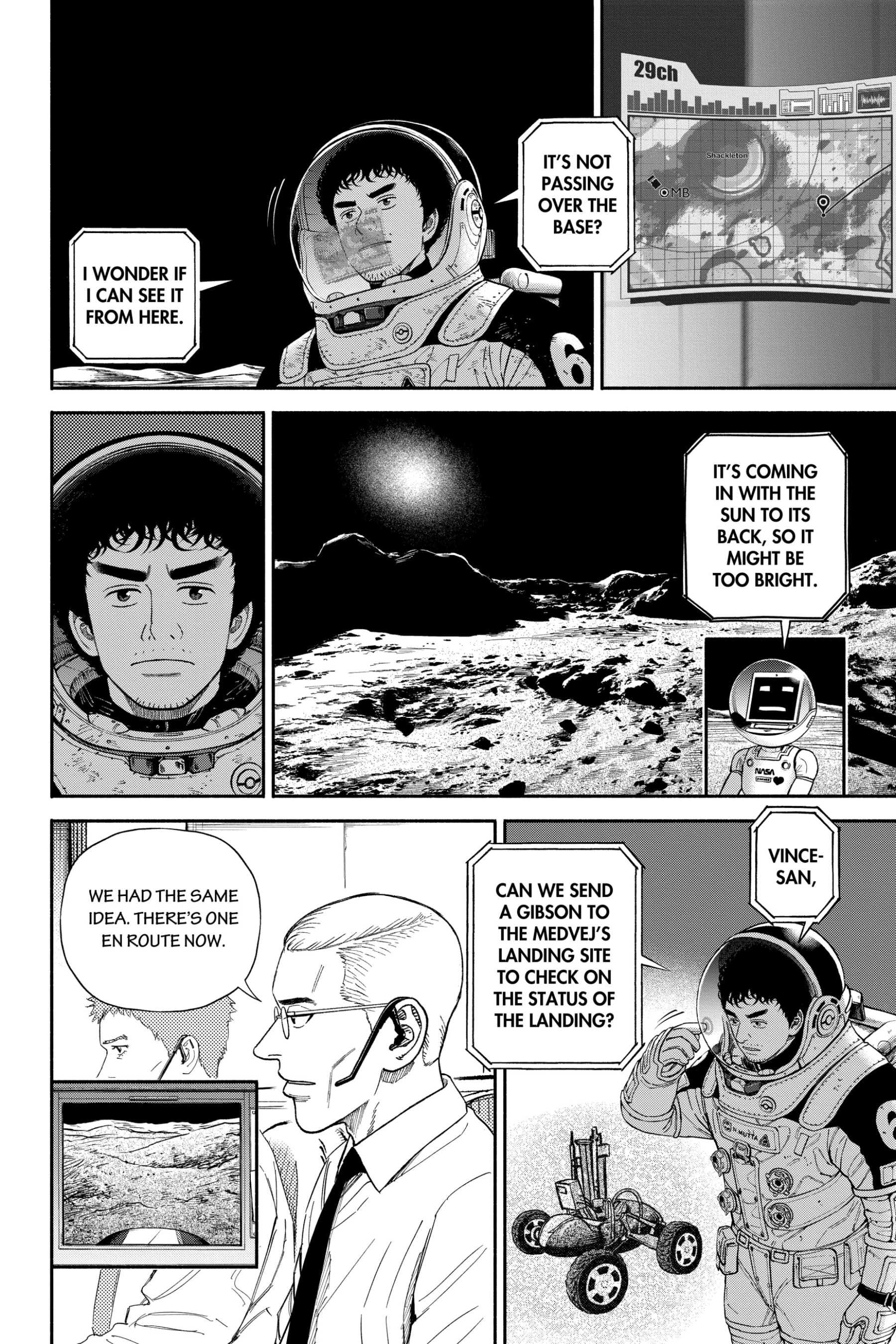 Uchuu Kyoudai - Digital Colored Comics Chapter 374 page 6 - 