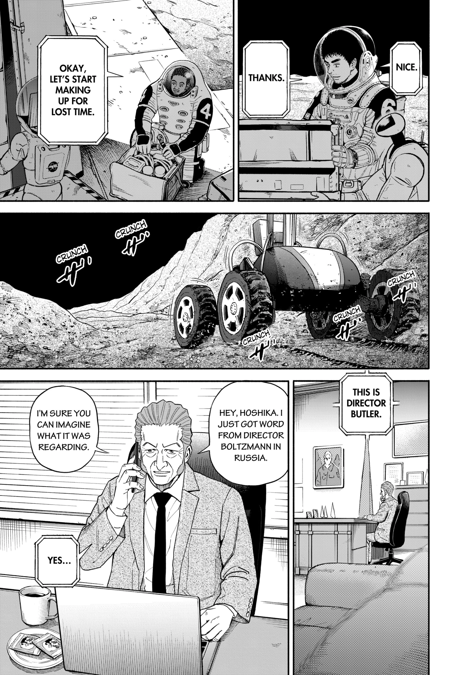 Uchuu Kyoudai - Digital Colored Comics Chapter 374 page 7 - 