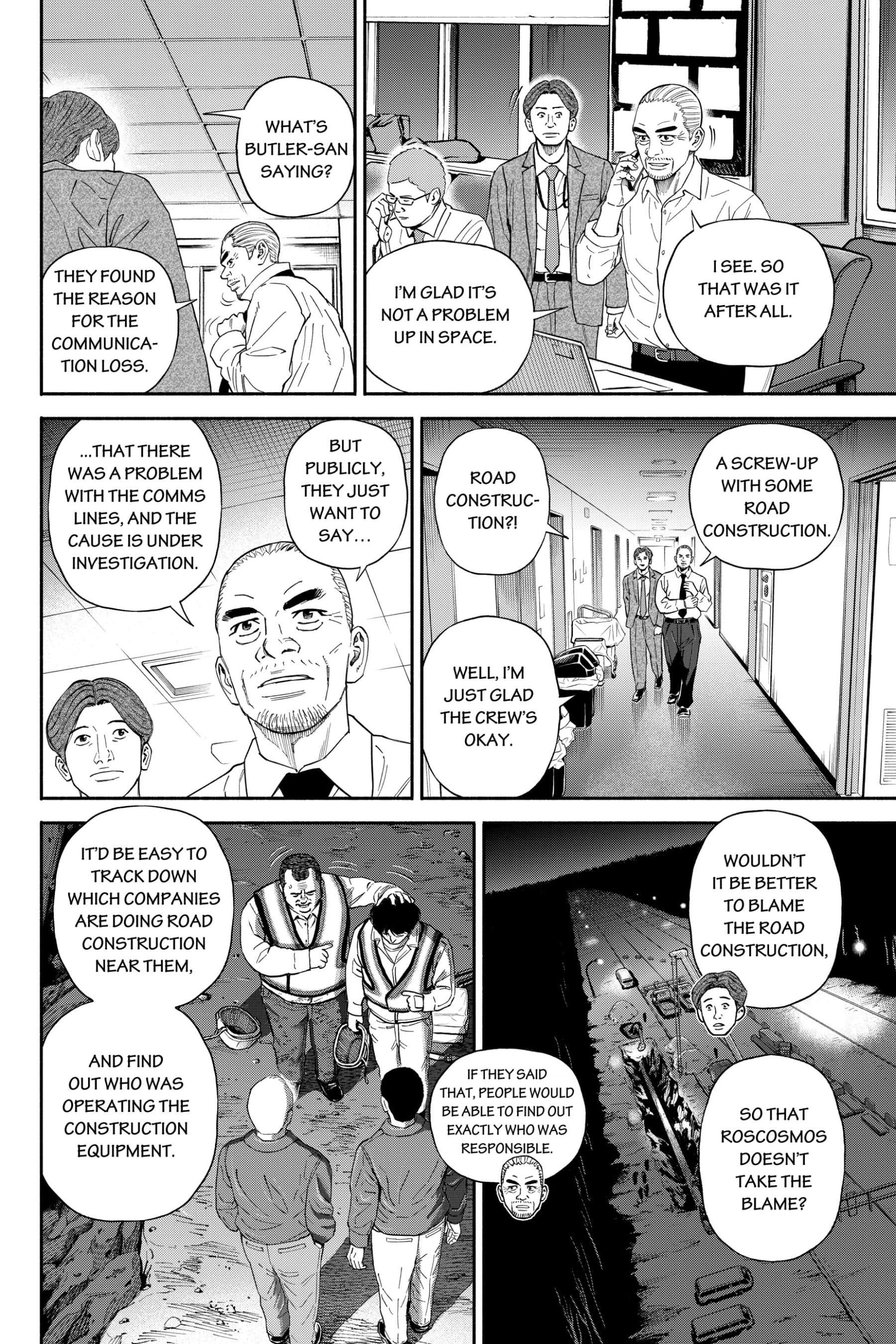 Uchuu Kyoudai - Digital Colored Comics Chapter 374 page 8 - 