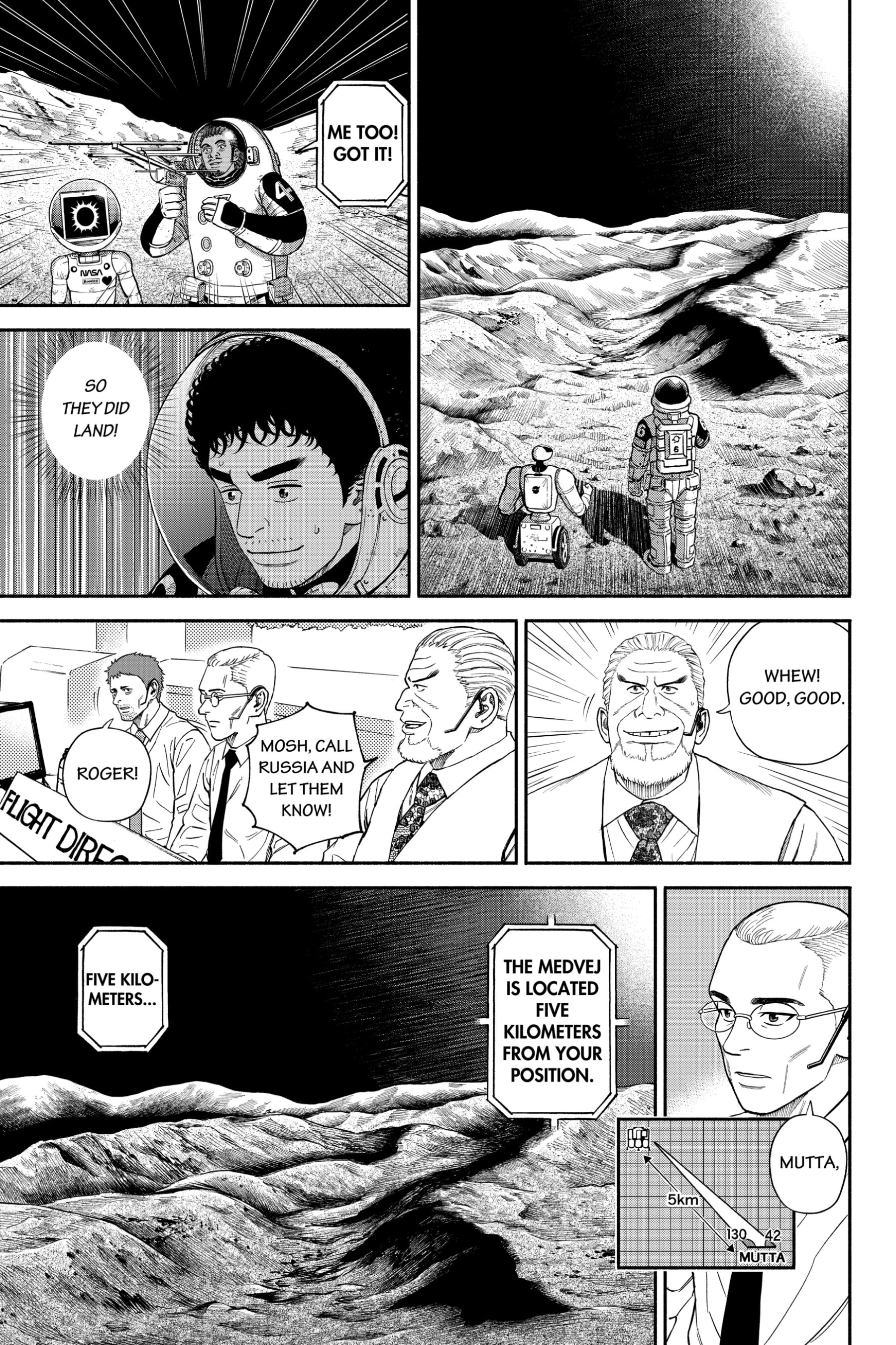 Uchuu Kyoudai - Digital Colored Comics Chapter 375 page 11 - 