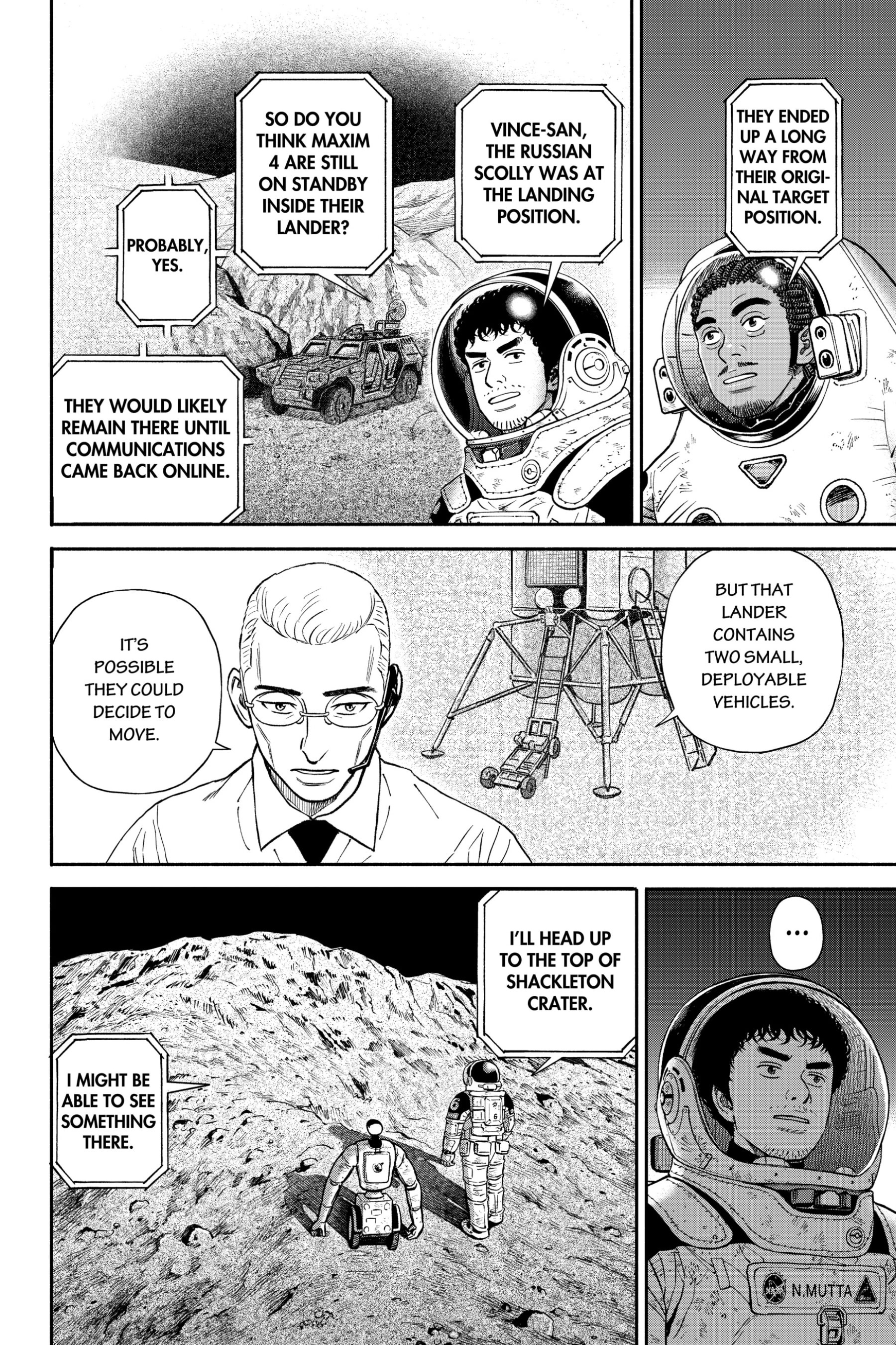 Uchuu Kyoudai - Digital Colored Comics Chapter 375 page 12 - 