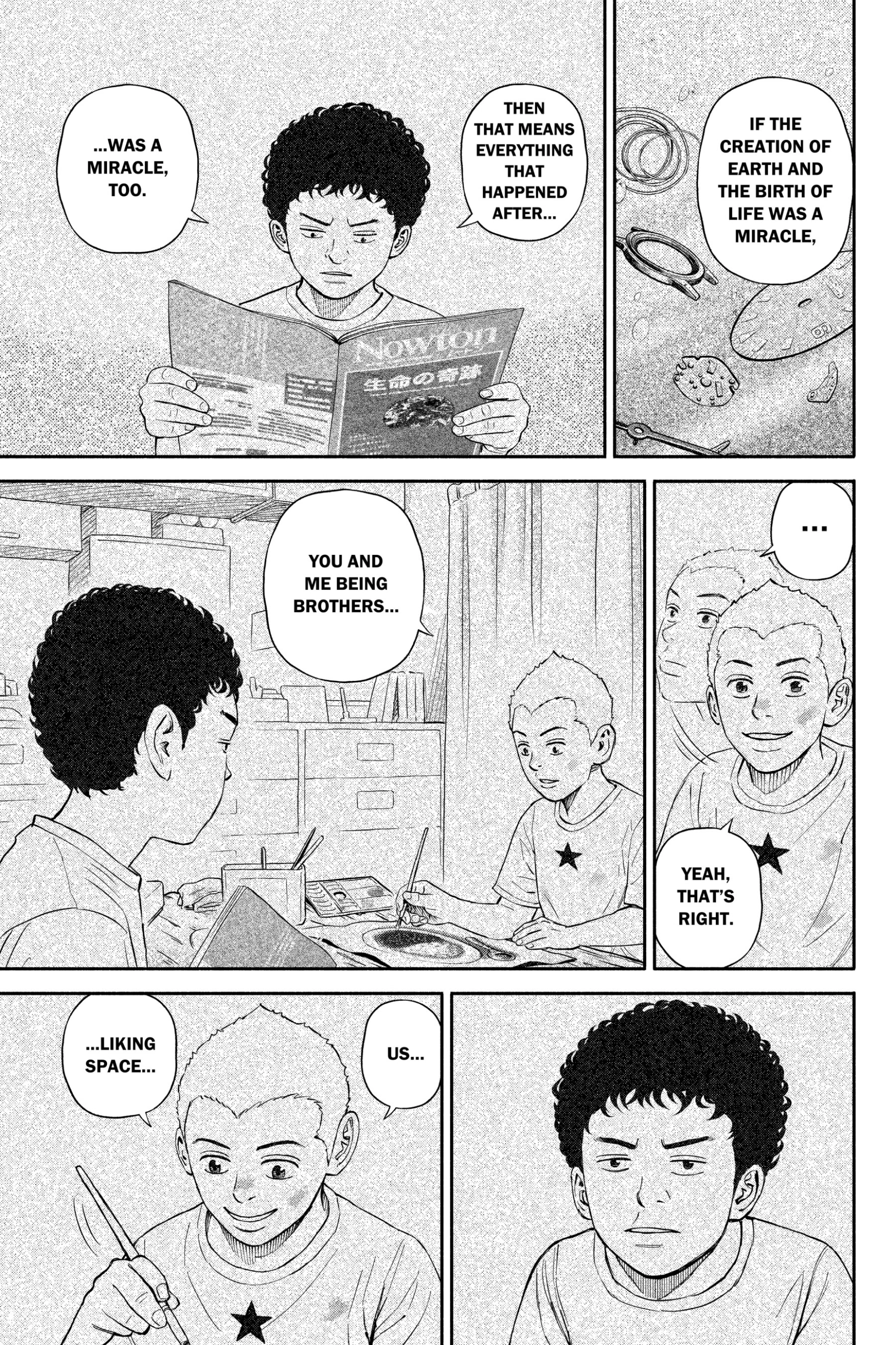 Uchuu Kyoudai - Digital Colored Comics Chapter 375 page 15 - 
