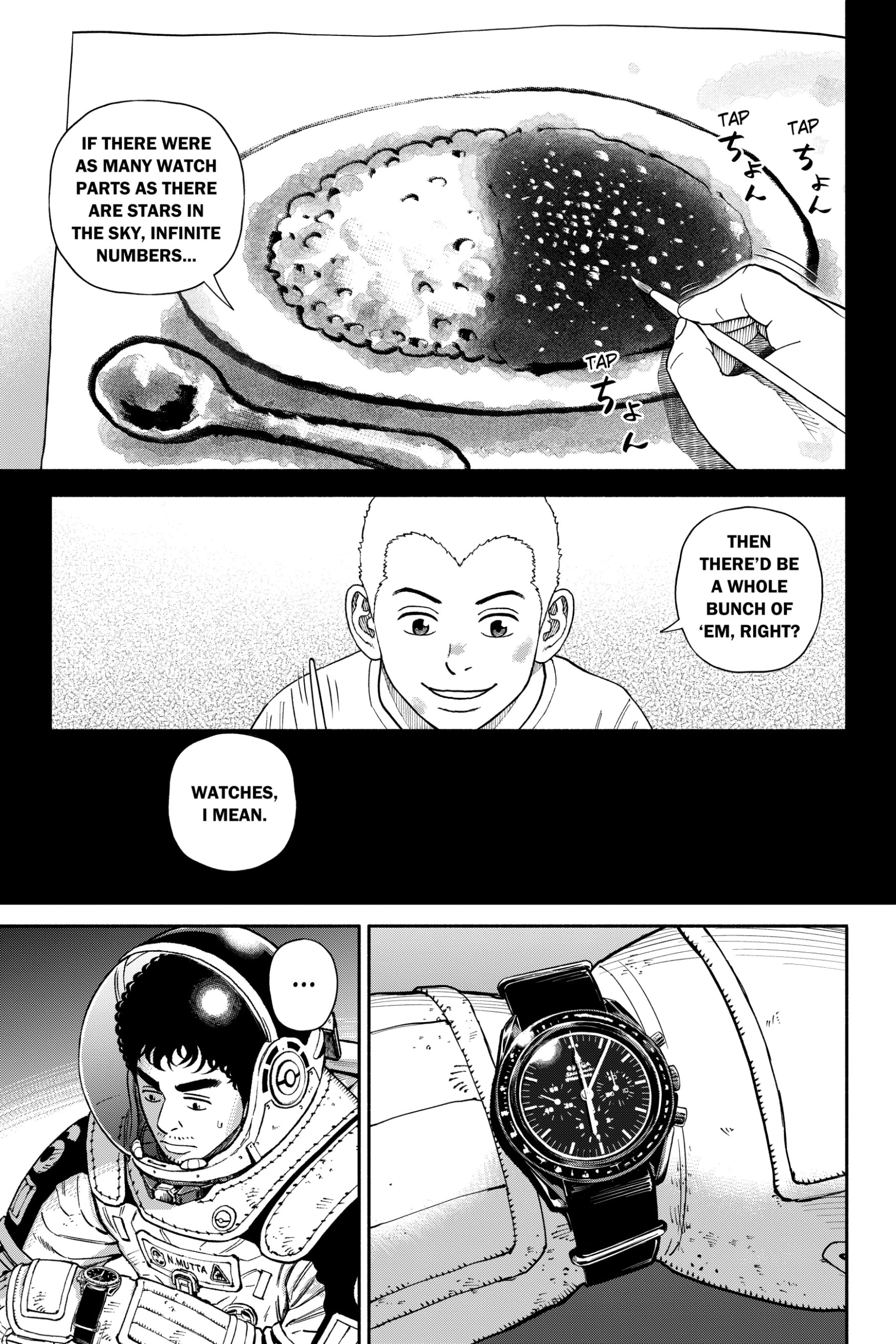 Uchuu Kyoudai - Digital Colored Comics Chapter 375 page 3 - 