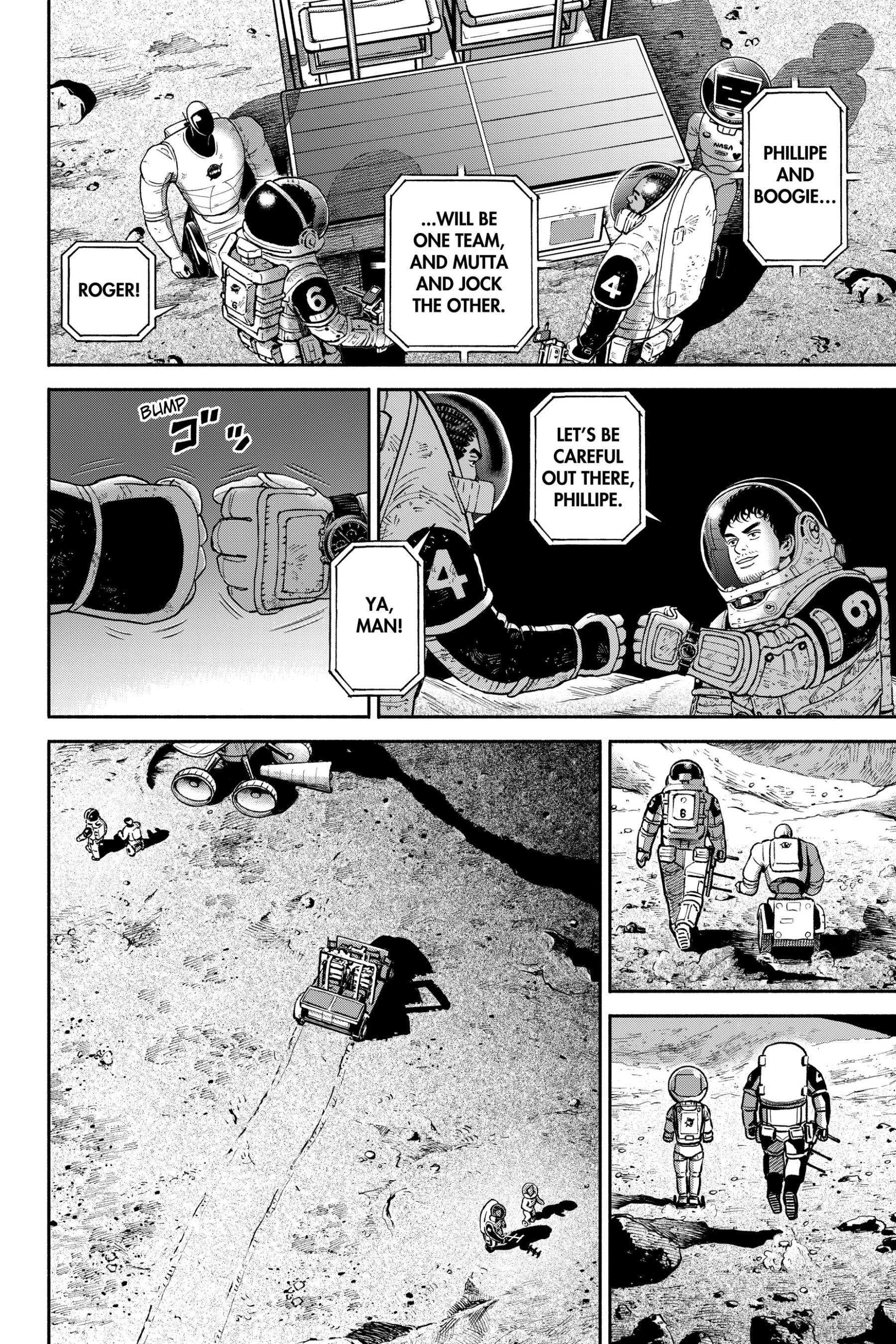 Uchuu Kyoudai - Digital Colored Comics Chapter 375 page 6 - 