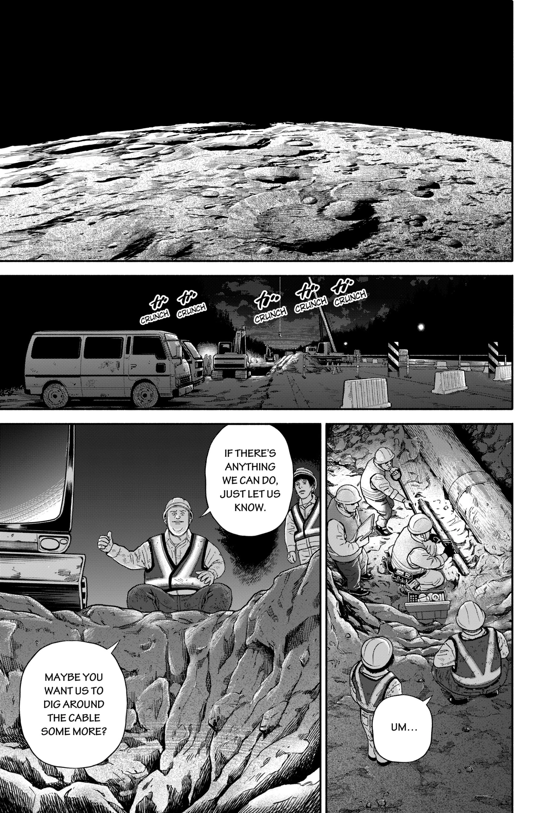 Uchuu Kyoudai - Digital Colored Comics Chapter 375 page 7 - 