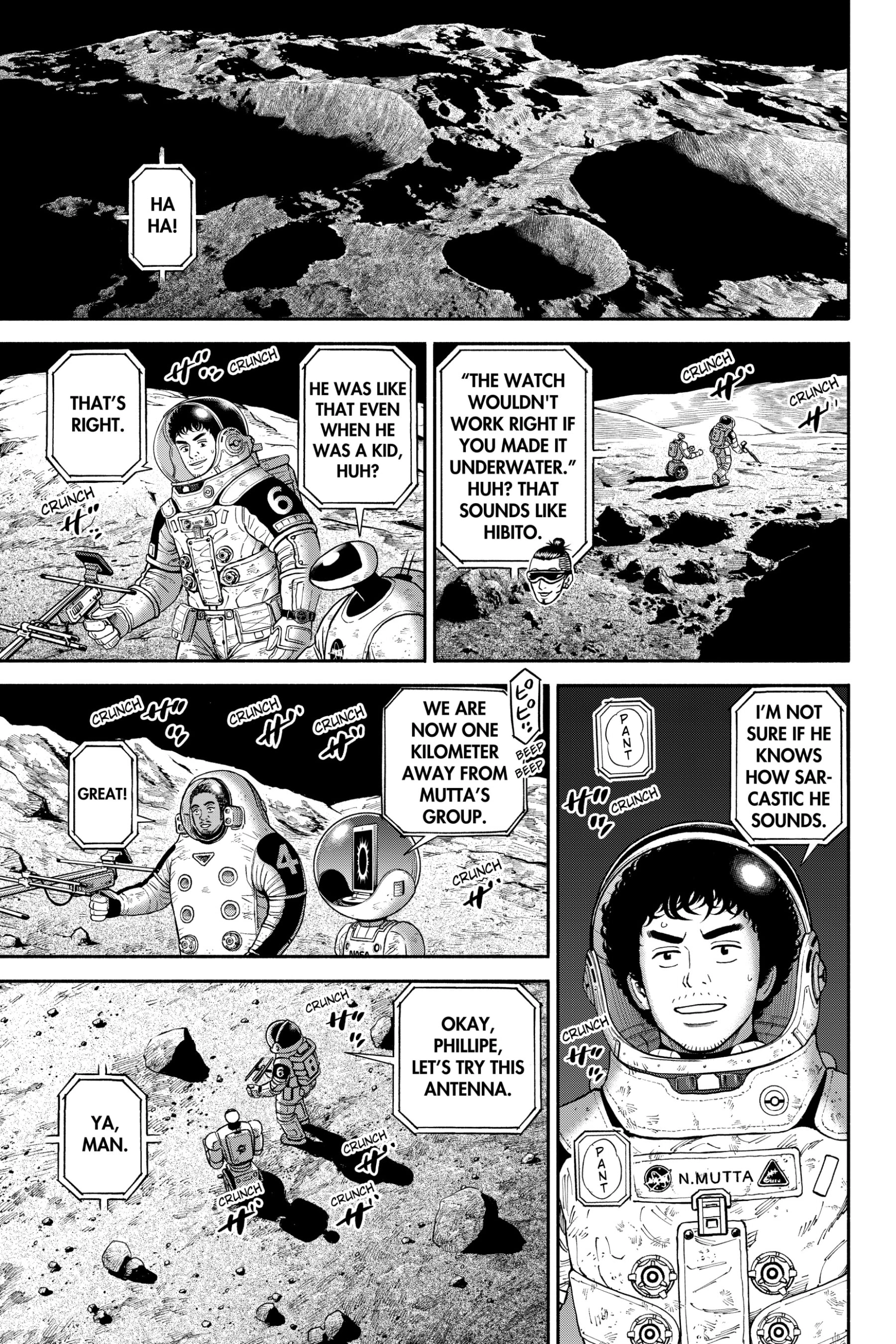 Uchuu Kyoudai - Digital Colored Comics Chapter 375 page 9 - 
