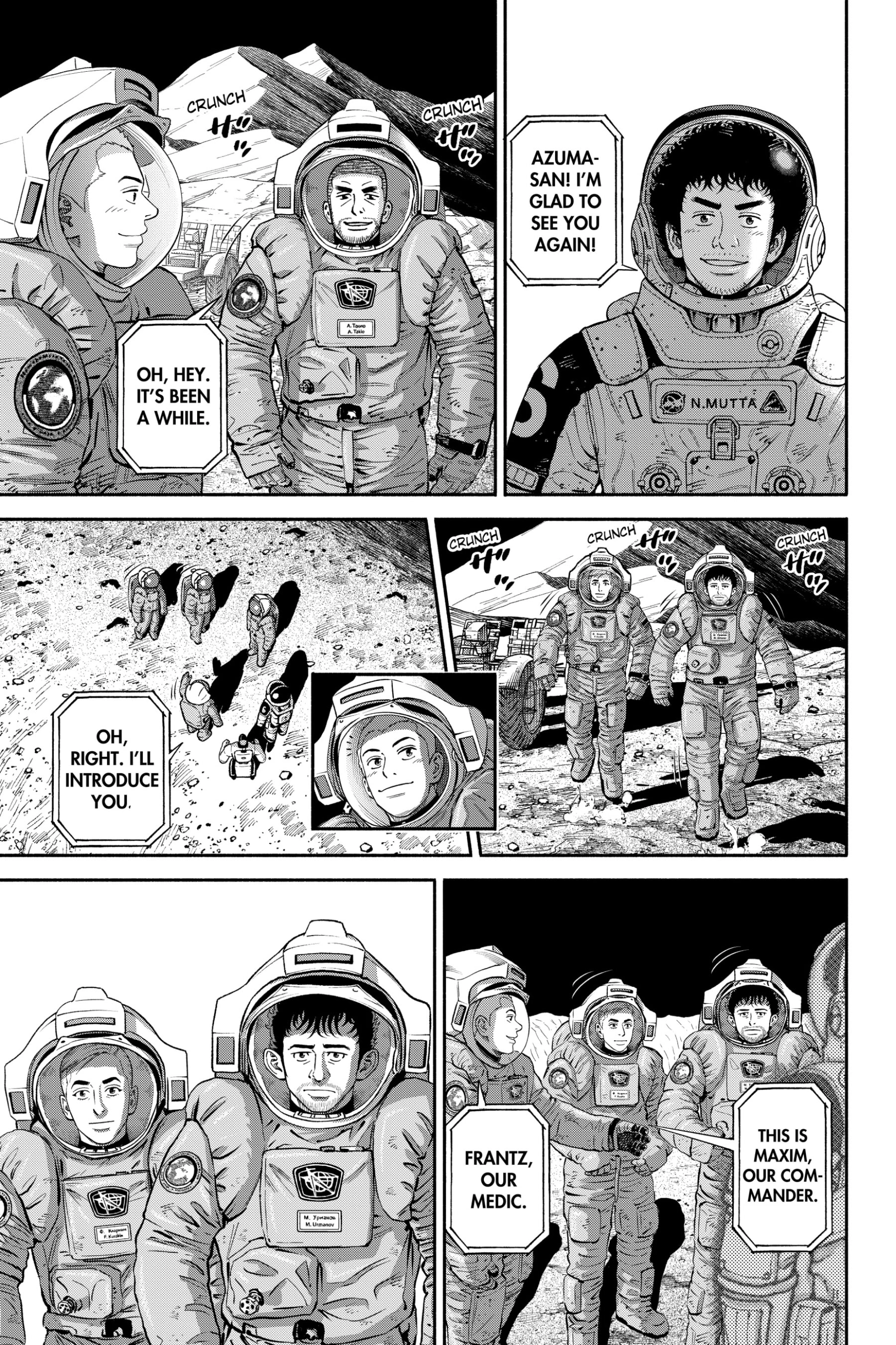 Uchuu Kyoudai - Digital Colored Comics Chapter 376 page 11 - 