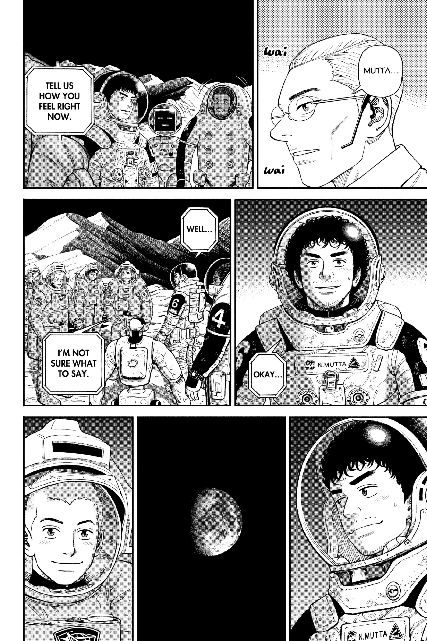 Uchuu Kyoudai - Digital Colored Comics Chapter 376 page 14 - 