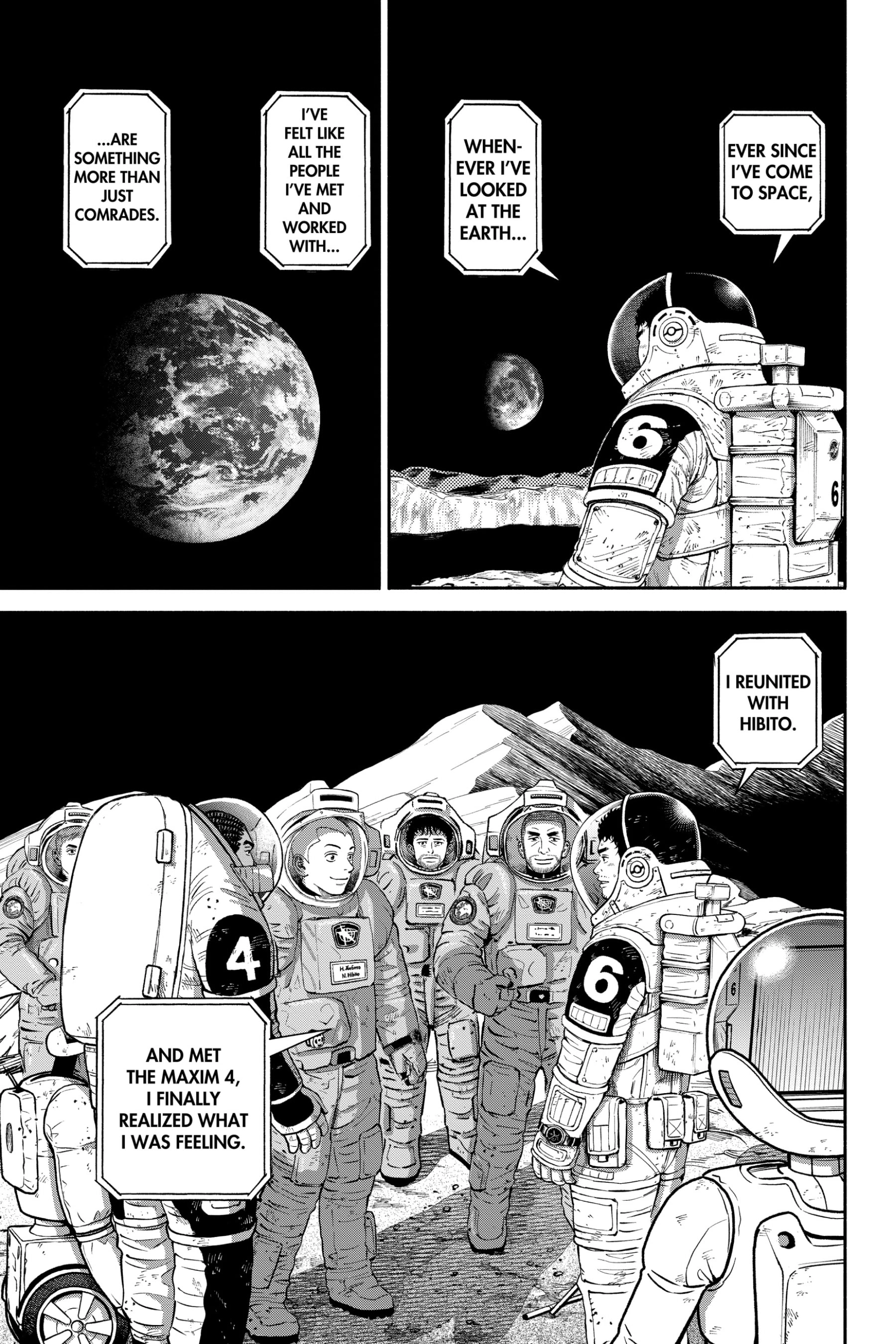 Uchuu Kyoudai - Digital Colored Comics Chapter 376 page 15 - 