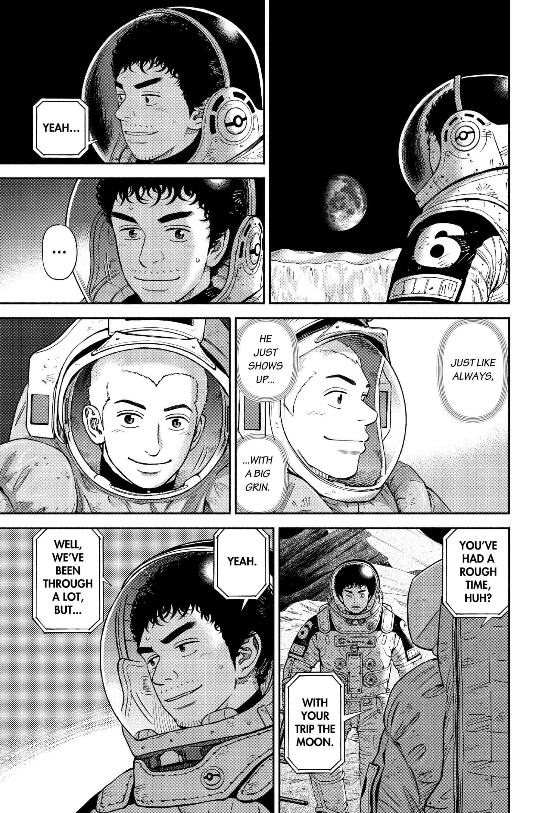 Uchuu Kyoudai - Digital Colored Comics Chapter 376 page 3 - 
