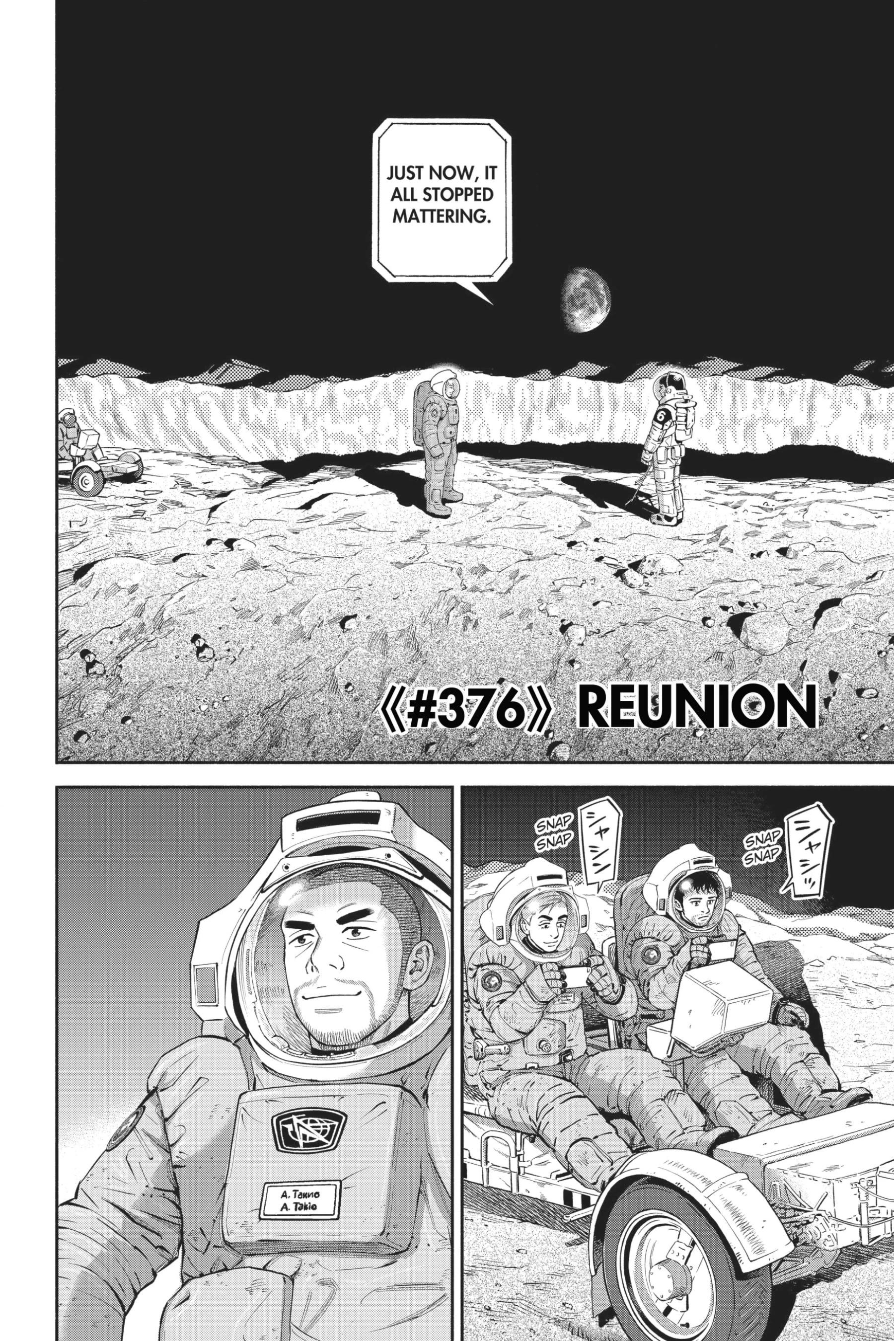 Uchuu Kyoudai - Digital Colored Comics Chapter 376 page 4 - 