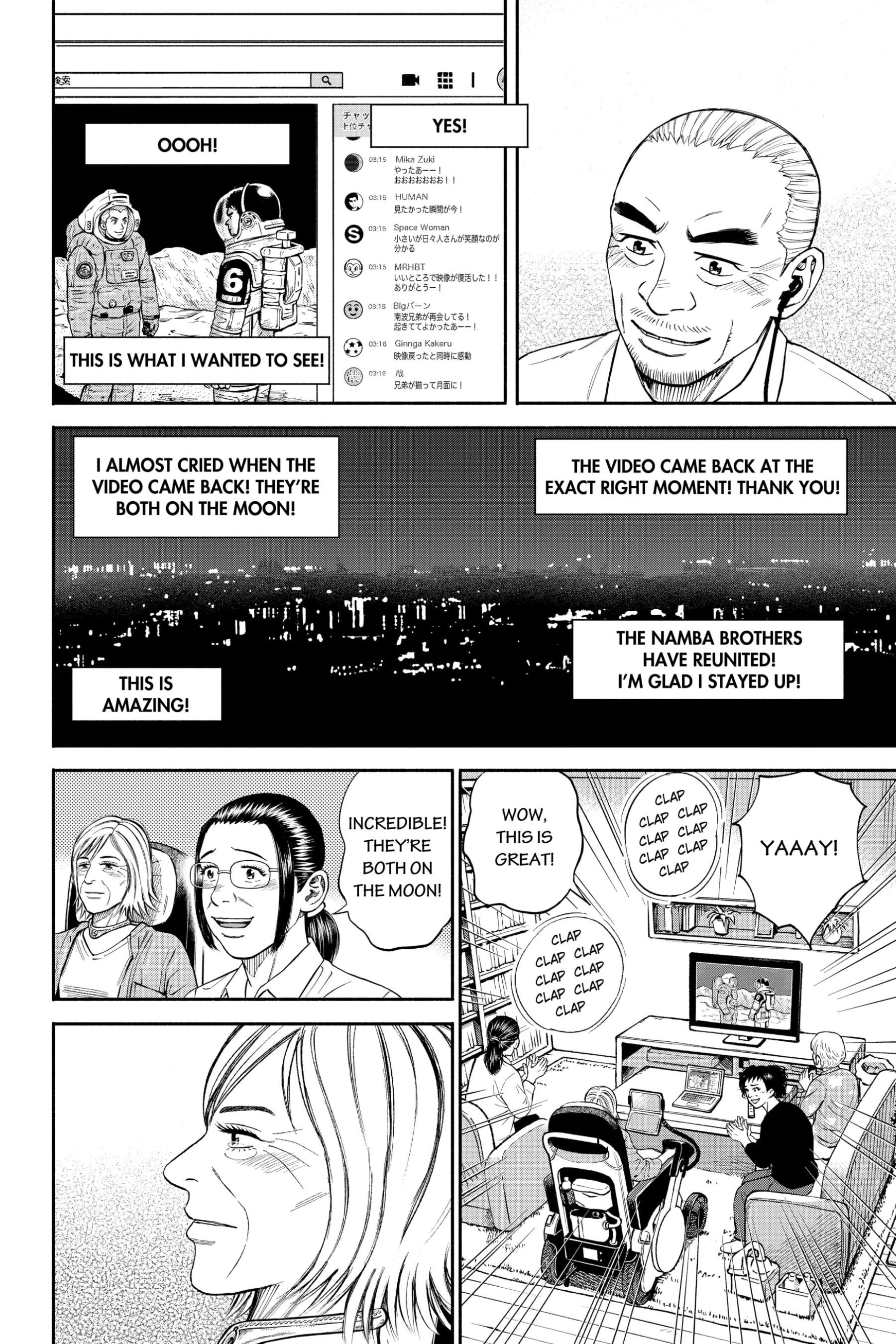 Uchuu Kyoudai - Digital Colored Comics Chapter 376 page 8 - 