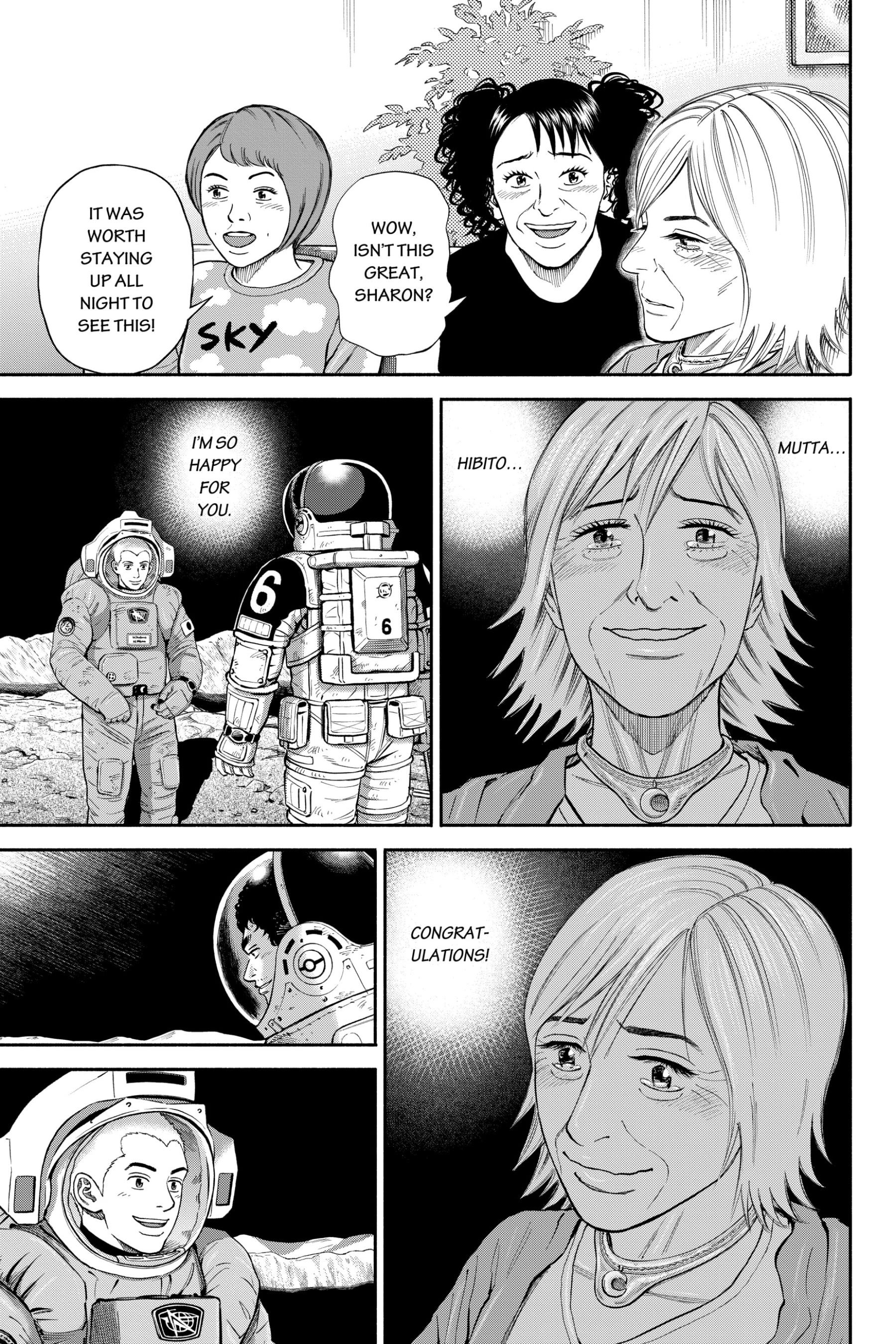 Uchuu Kyoudai - Digital Colored Comics Chapter 376 page 9 - 