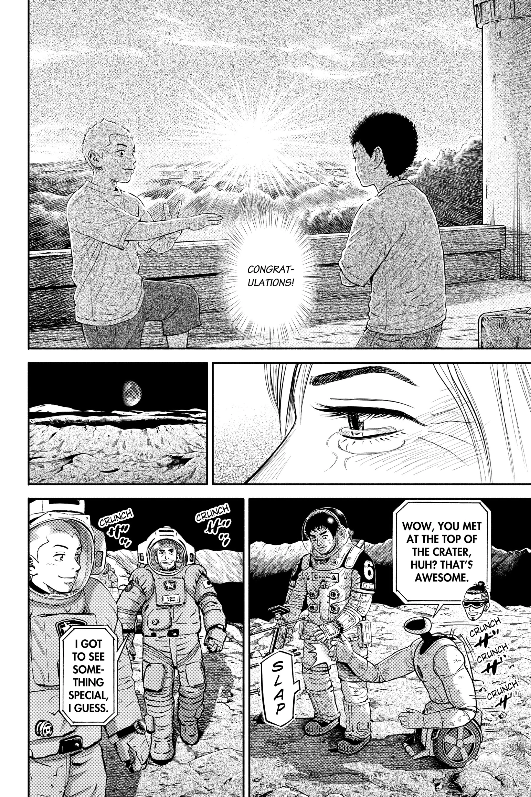Uchuu Kyoudai - Digital Colored Comics Chapter 376 page 10 - 