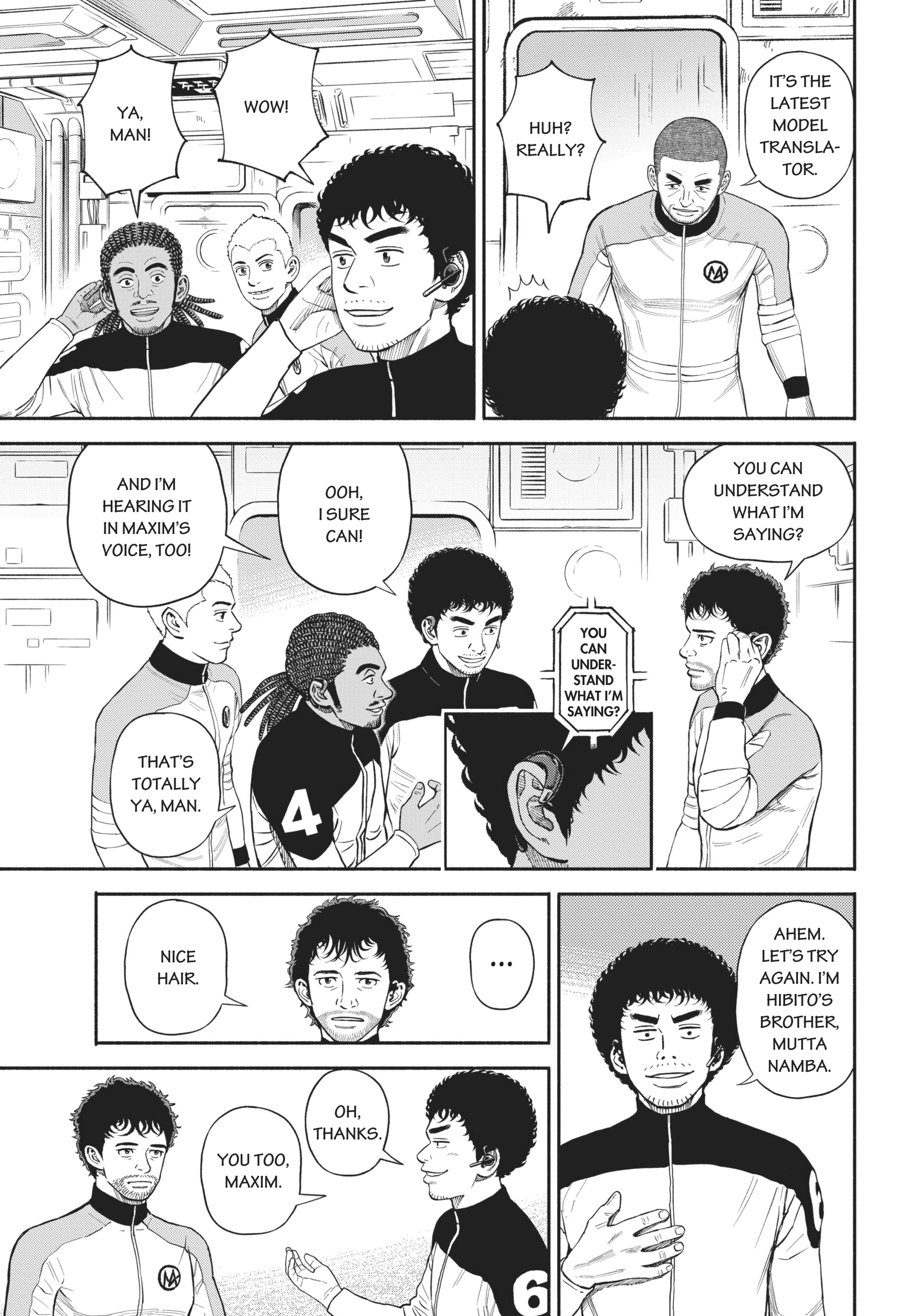 Uchuu Kyoudai - Digital Colored Comics Chapter 377 page 12 - 