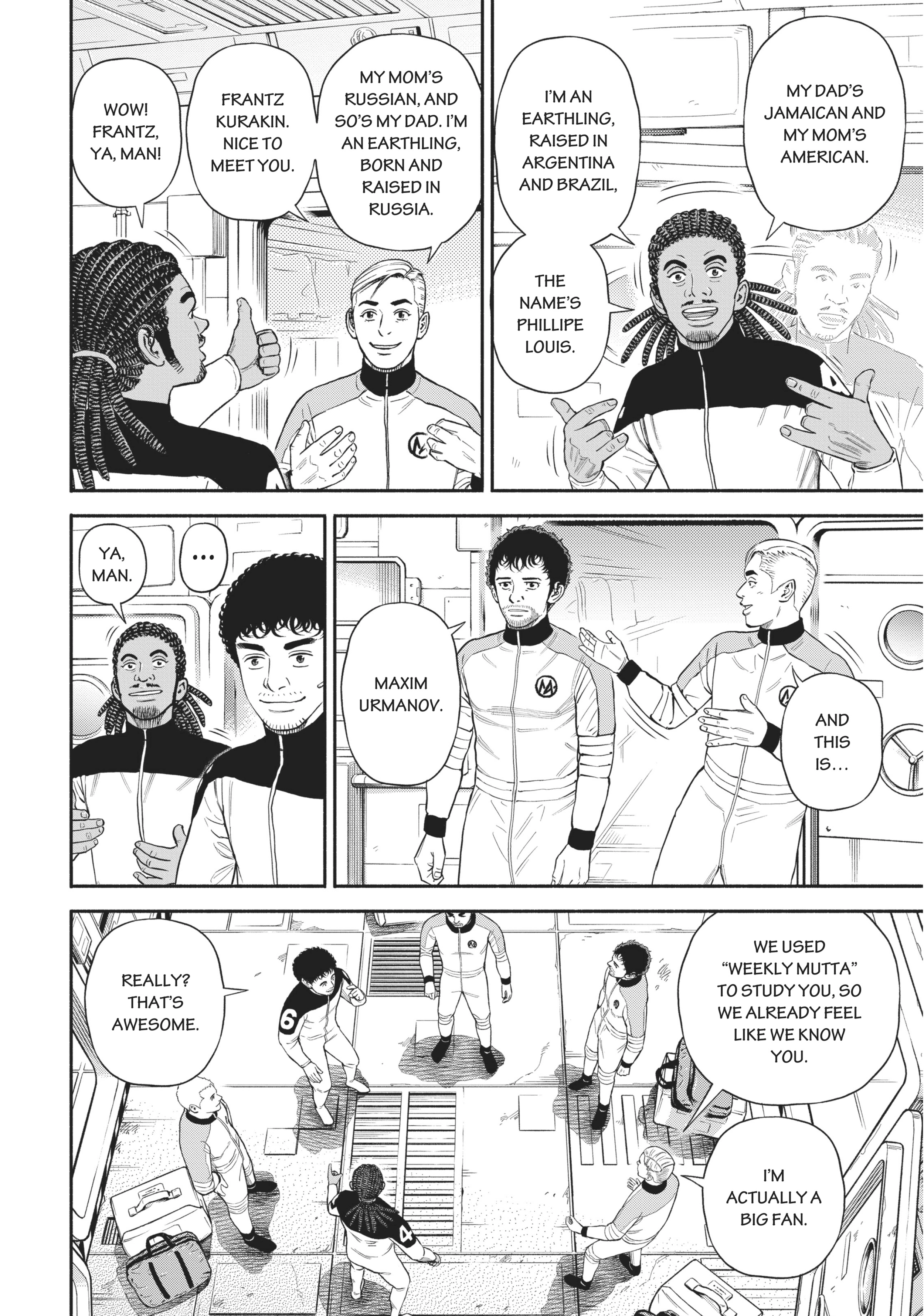 Uchuu Kyoudai - Digital Colored Comics Chapter 377 page 13 - 