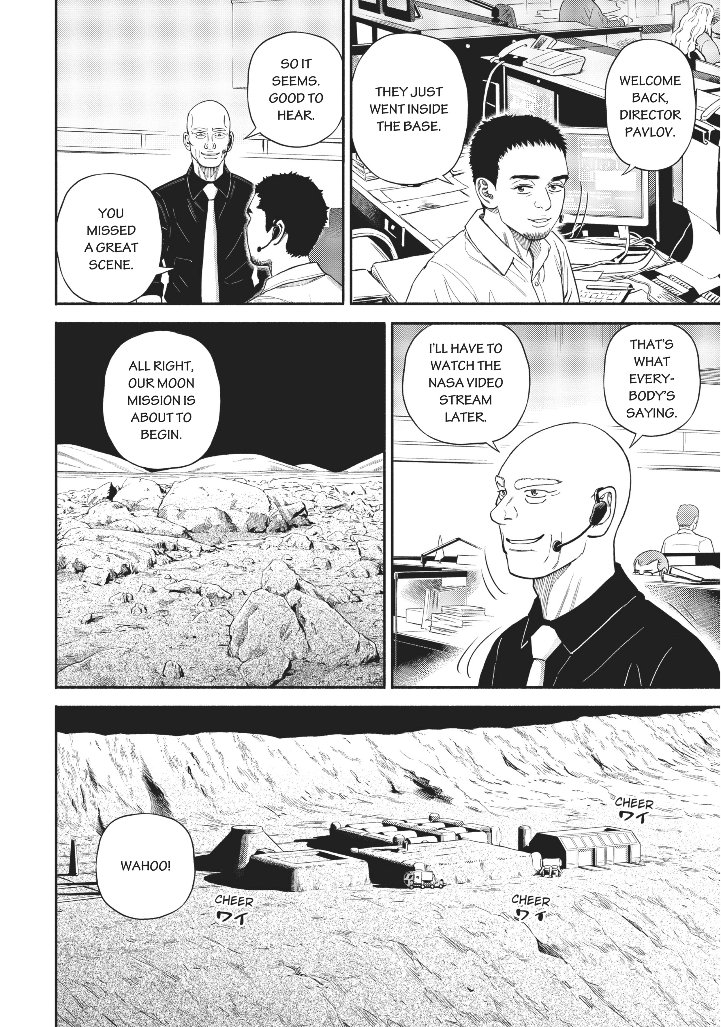 Uchuu Kyoudai - Digital Colored Comics Chapter 377 page 15 - 