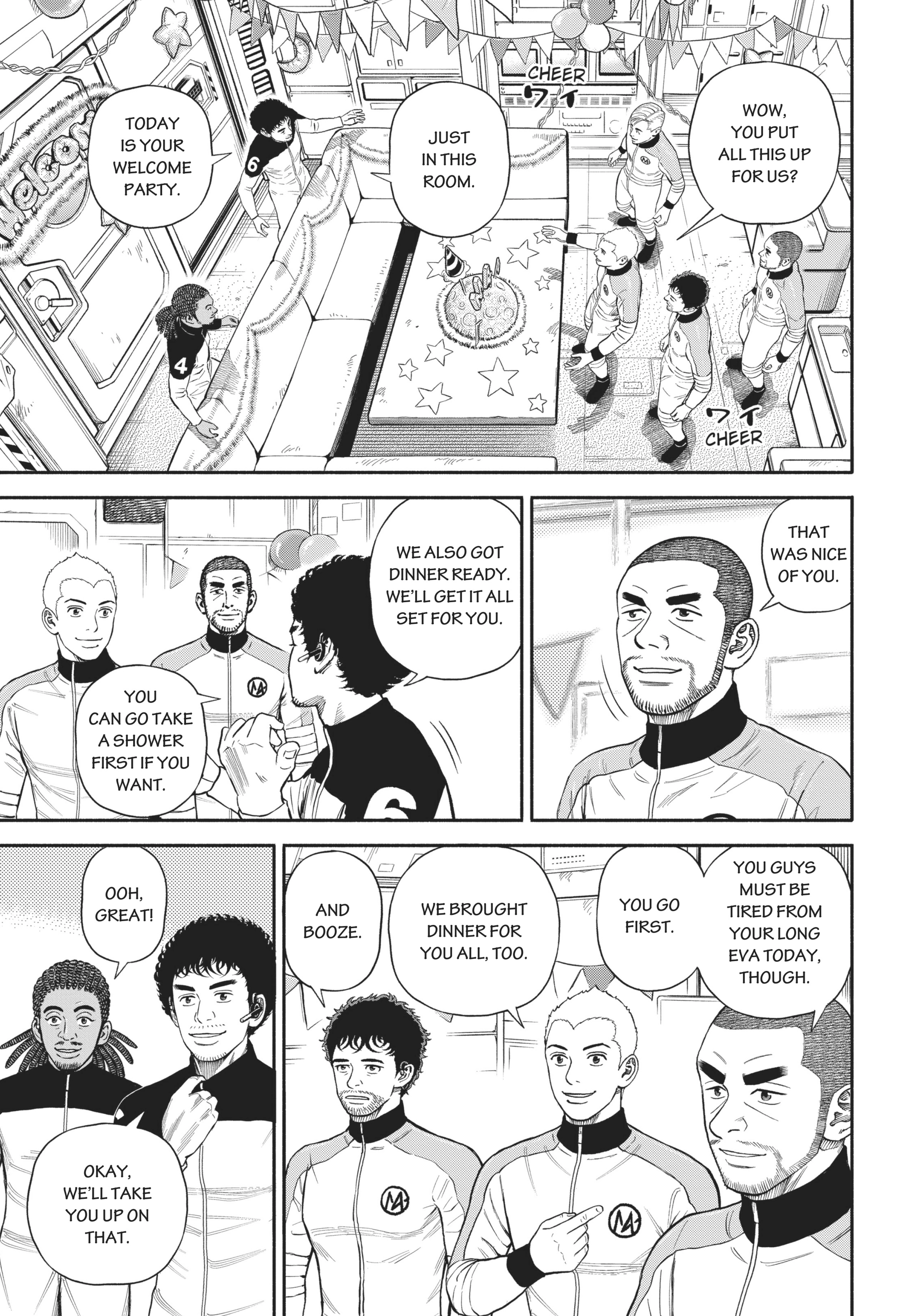 Uchuu Kyoudai - Digital Colored Comics Chapter 377 page 18 - 