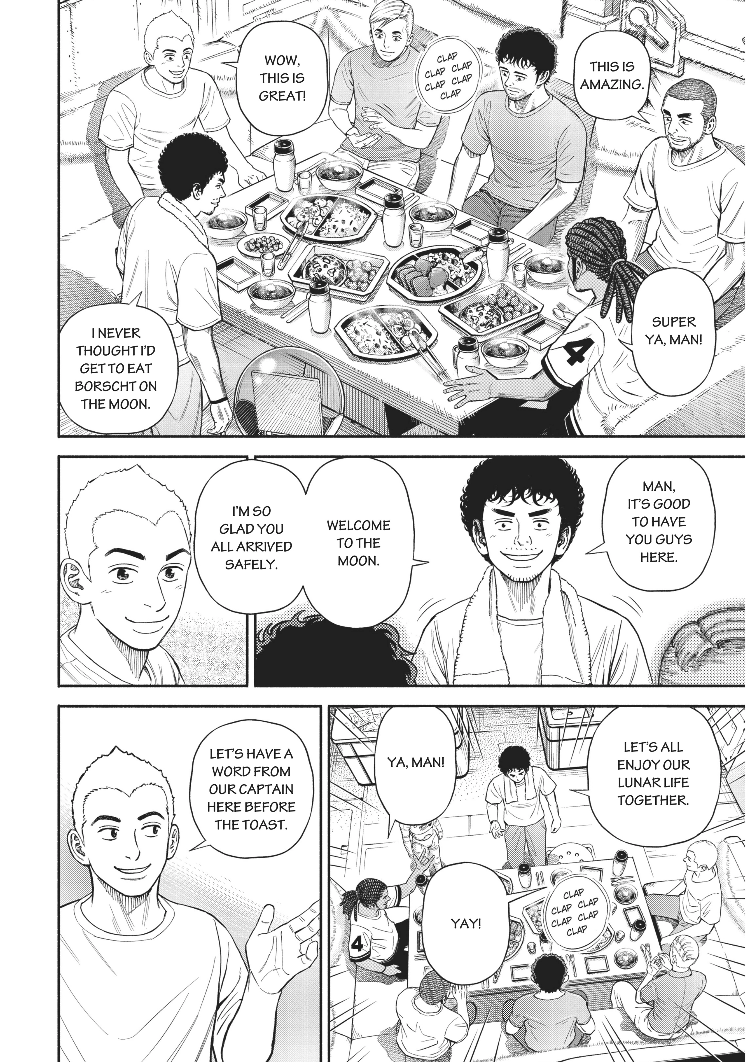Uchuu Kyoudai - Digital Colored Comics Chapter 377 page 21 - 