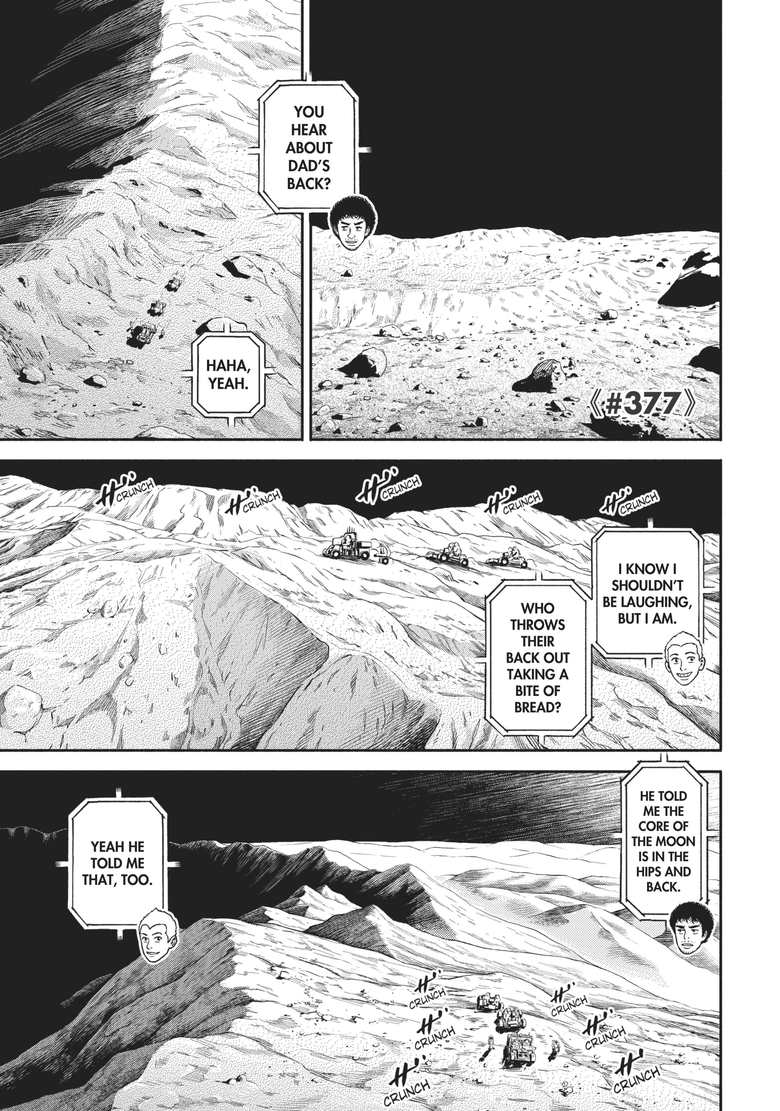 Uchuu Kyoudai - Digital Colored Comics Chapter 377 page 4 - 