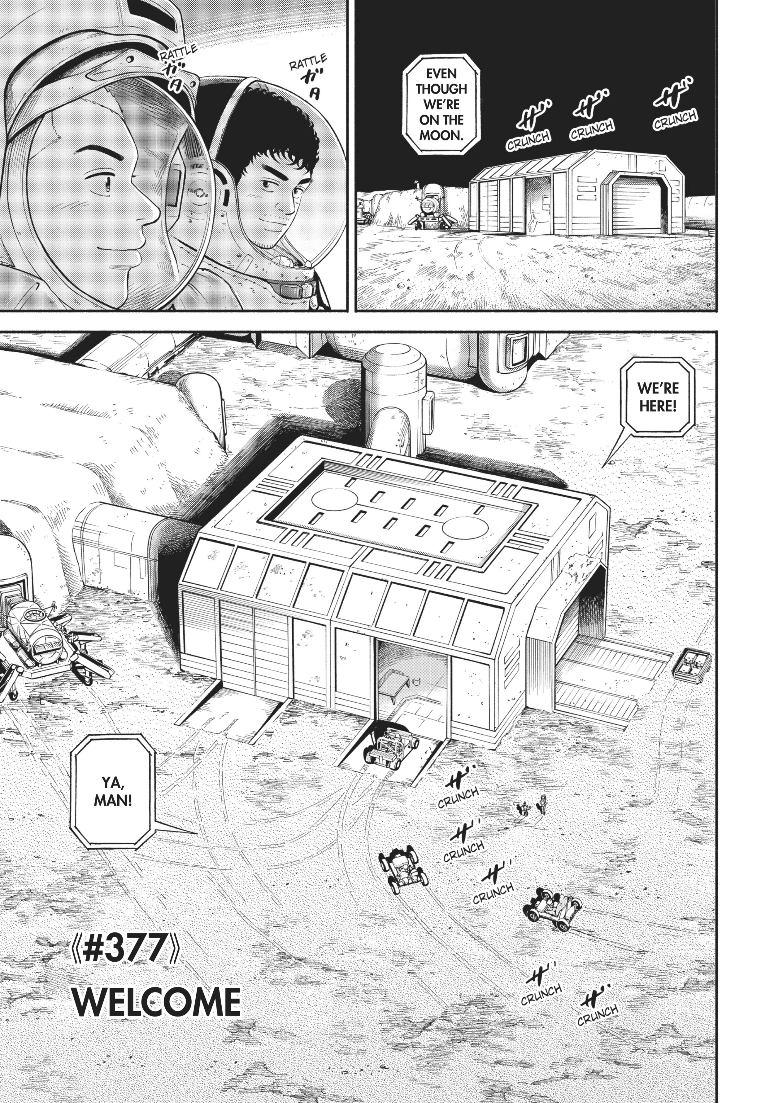Uchuu Kyoudai - Digital Colored Comics Chapter 377 page 6 - 