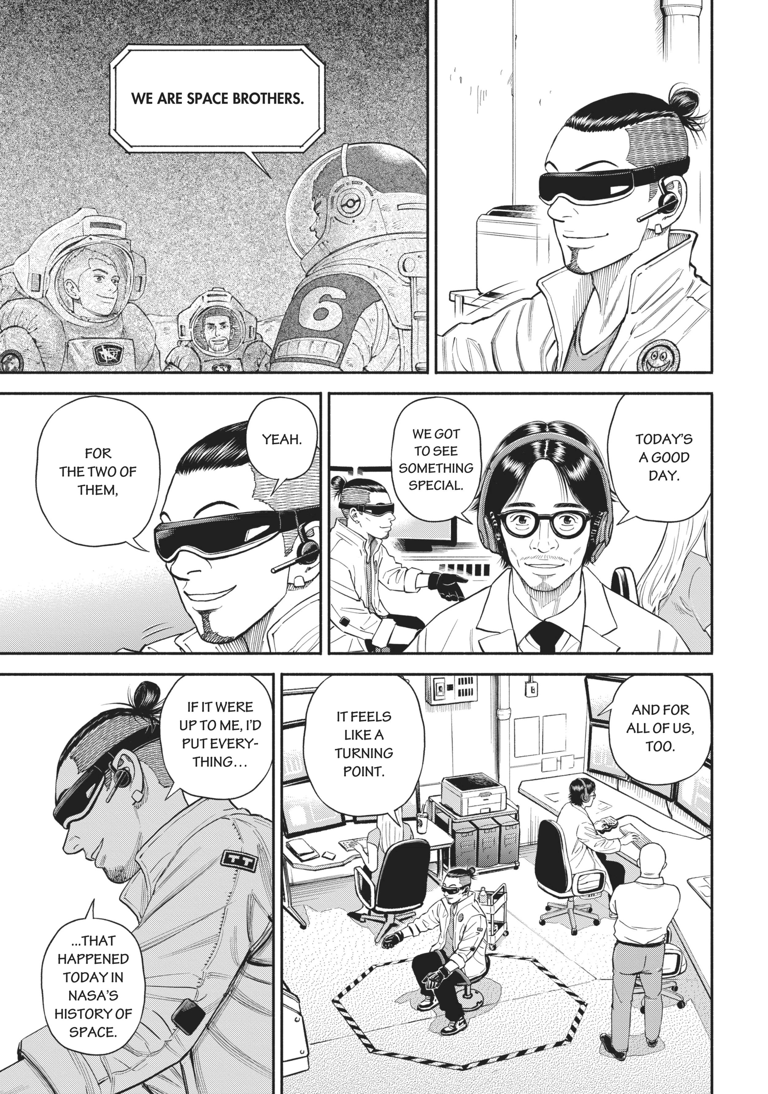 Uchuu Kyoudai - Digital Colored Comics Chapter 377 page 8 - 