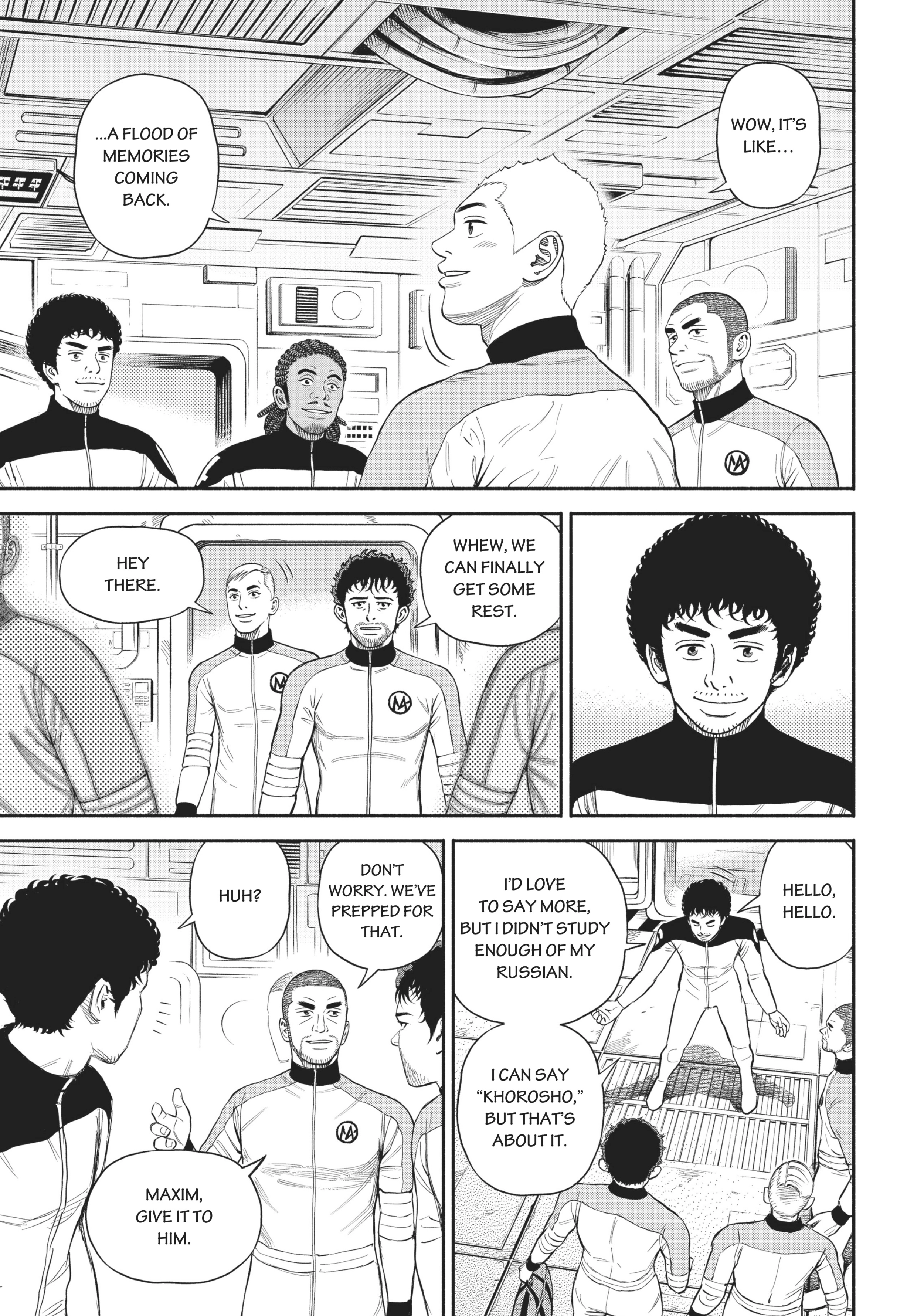 Uchuu Kyoudai - Digital Colored Comics Chapter 377 page 10 - 